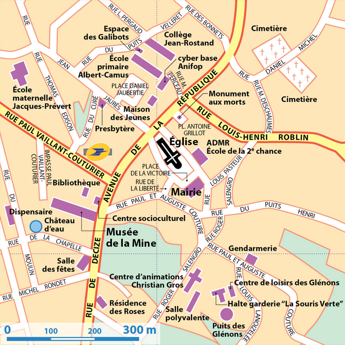 La commune de La Machine (58) • Mairie de la Machine • Cartographie Fabrice Le Goff