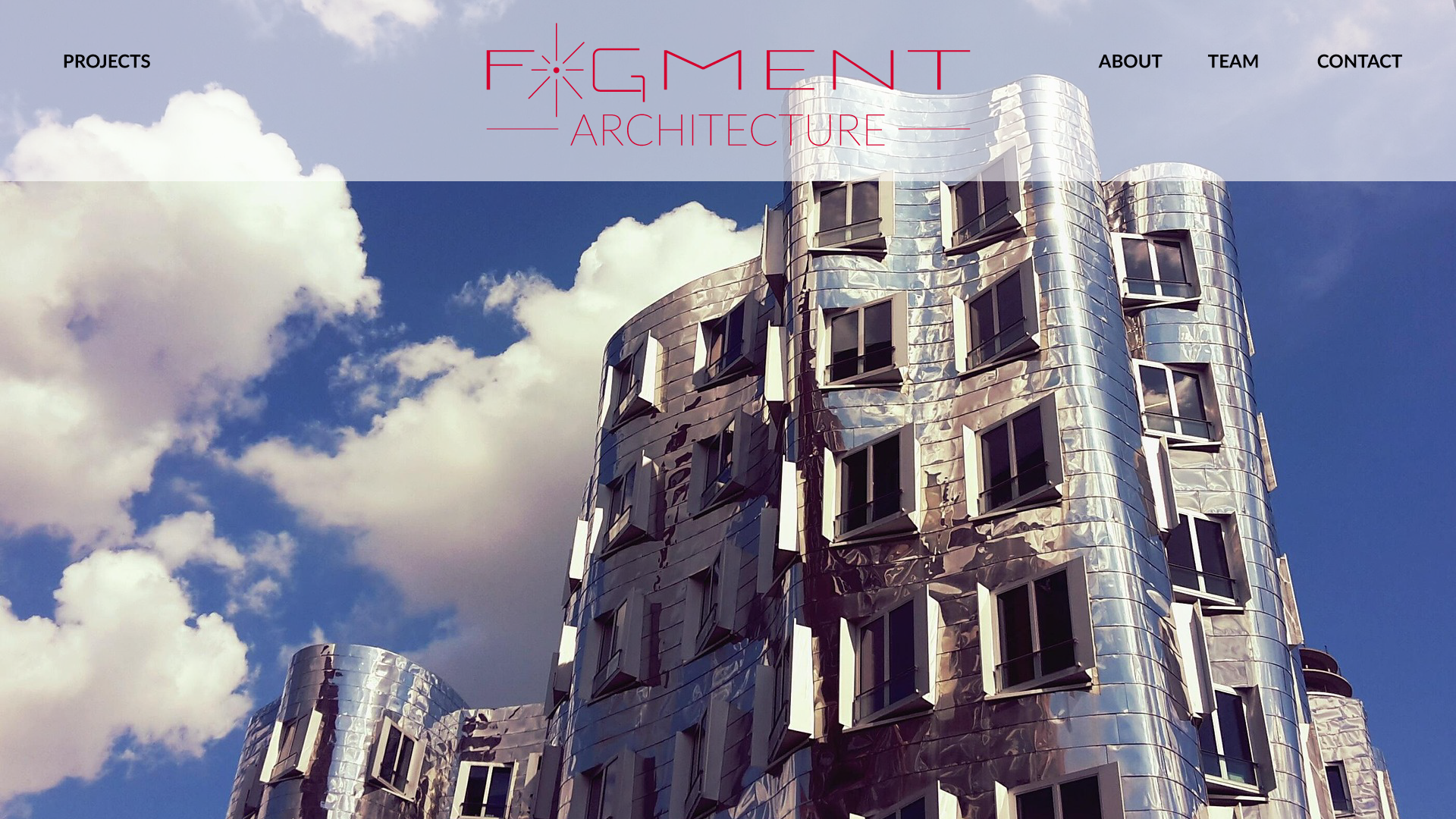 Website: Homepage design