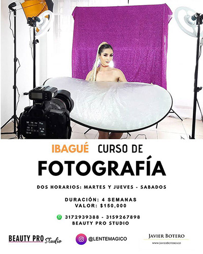 Talleres de Fotografía en Ibagué