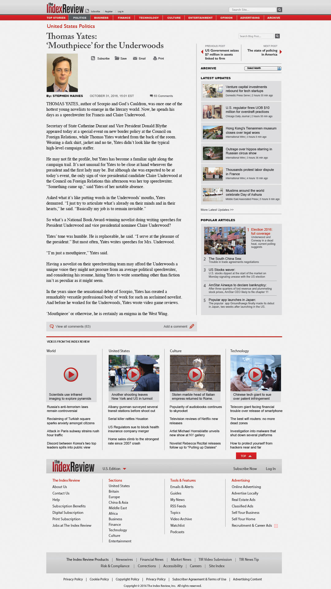 News Website