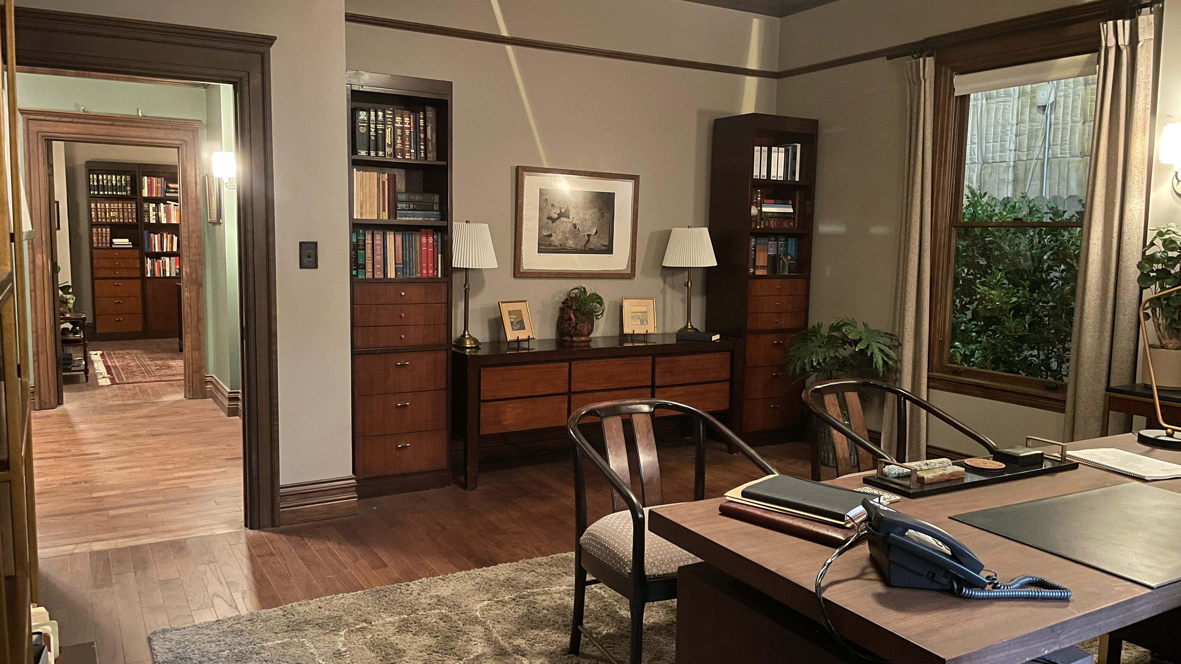 Chester Kaczenski, Production Designer | Jason Cohen, Art Director | Betty Berberian, Set Decorator