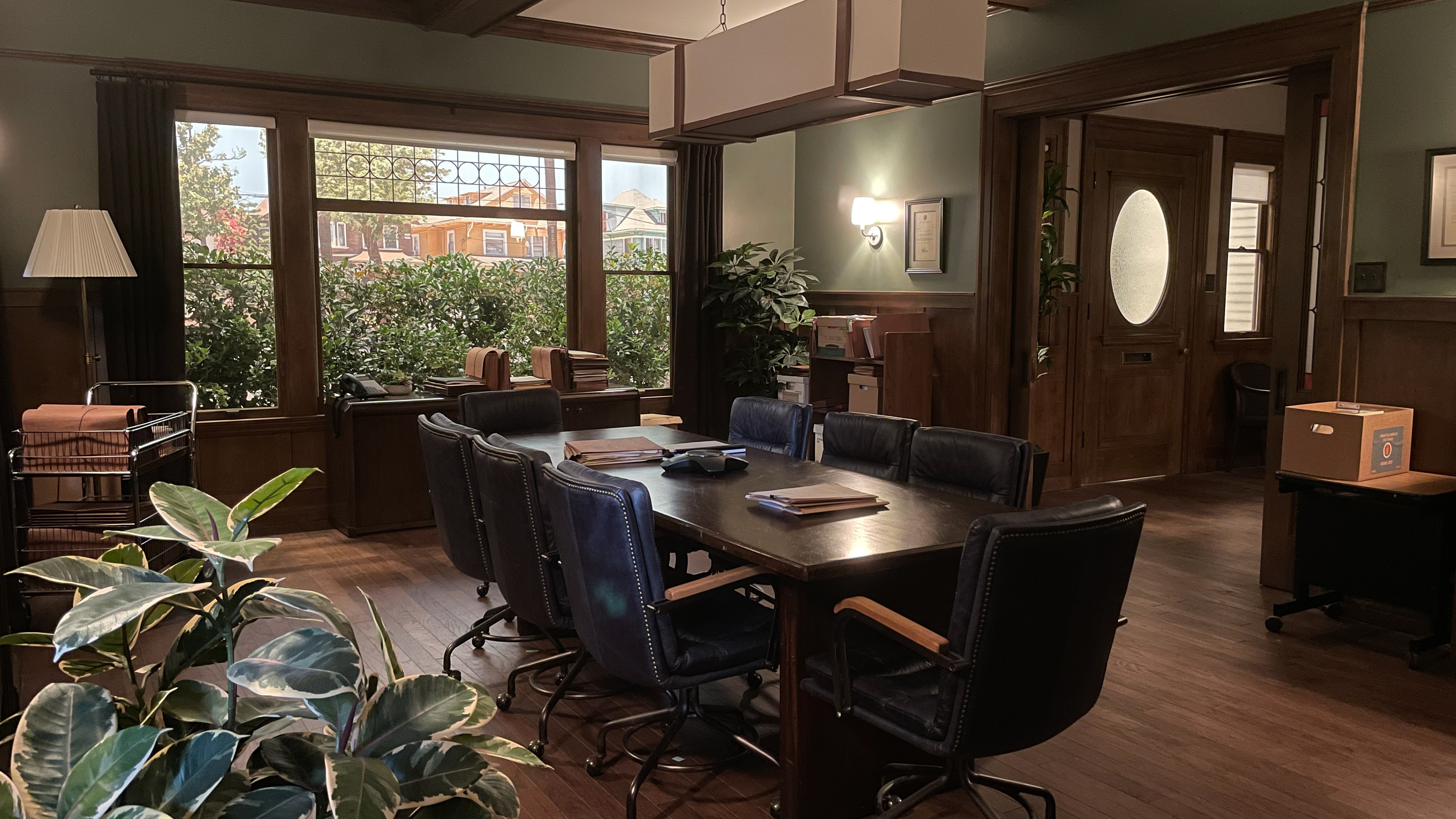 Chester Kaczenski, Production Designer | Jason Cohen, Art Director | Betty Berberian, Set Decorator