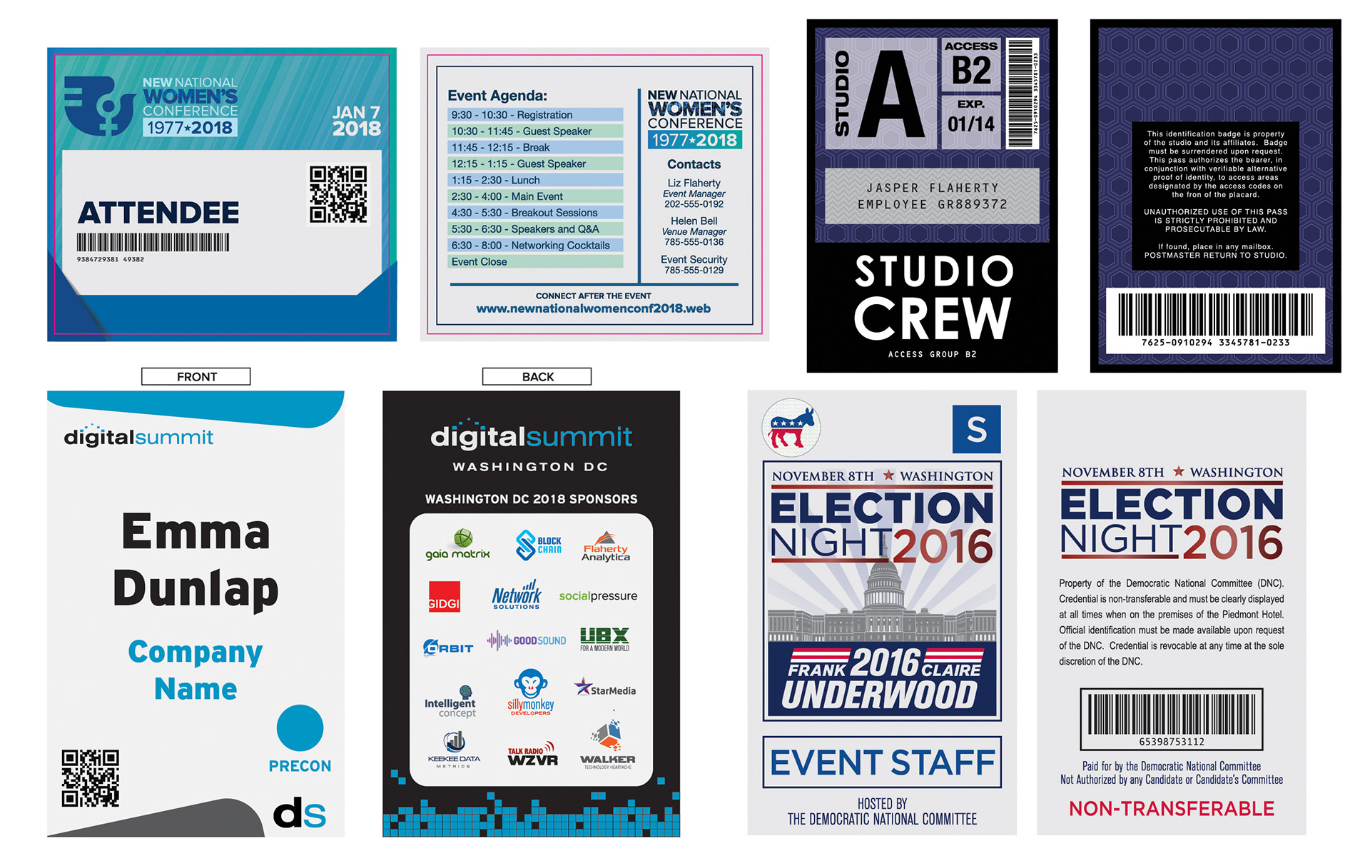 Event Badges