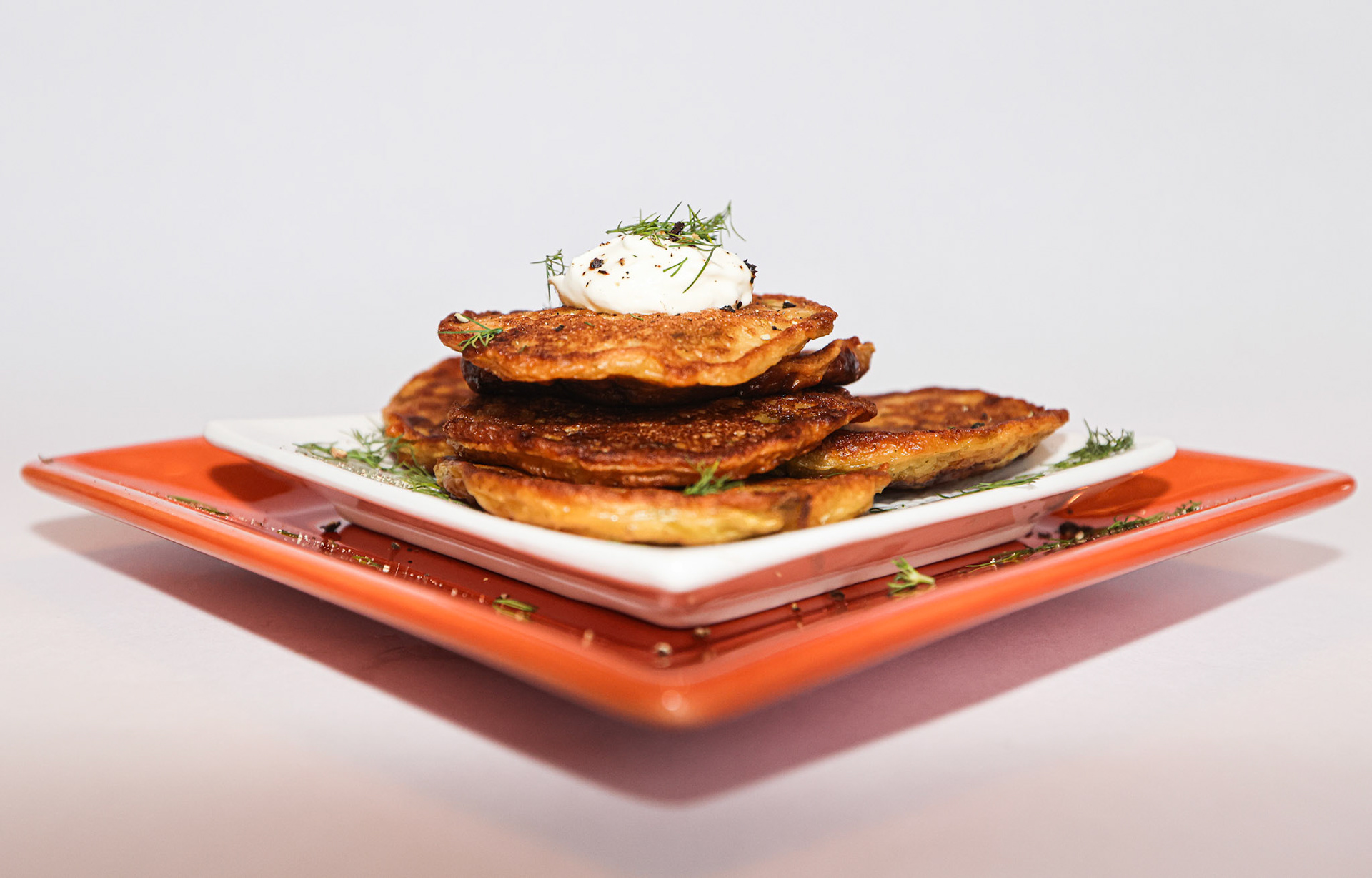 Cottage Cheese and Cabbage Pancakes made by Mary Bilyeu in Toledo on Wednesday, December 21, 2022. THE BLADE/LIZZIE HEINTZ