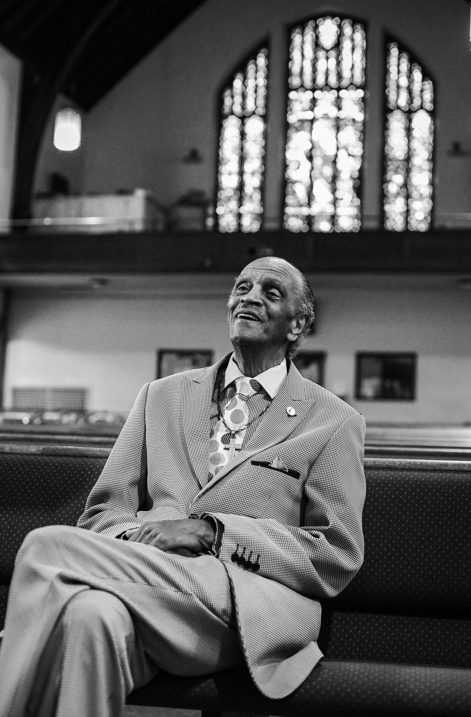 Bishop Robert Culp at First Church of God in Toledo on Thursday, September 22, 2022. For Toledo Blade.