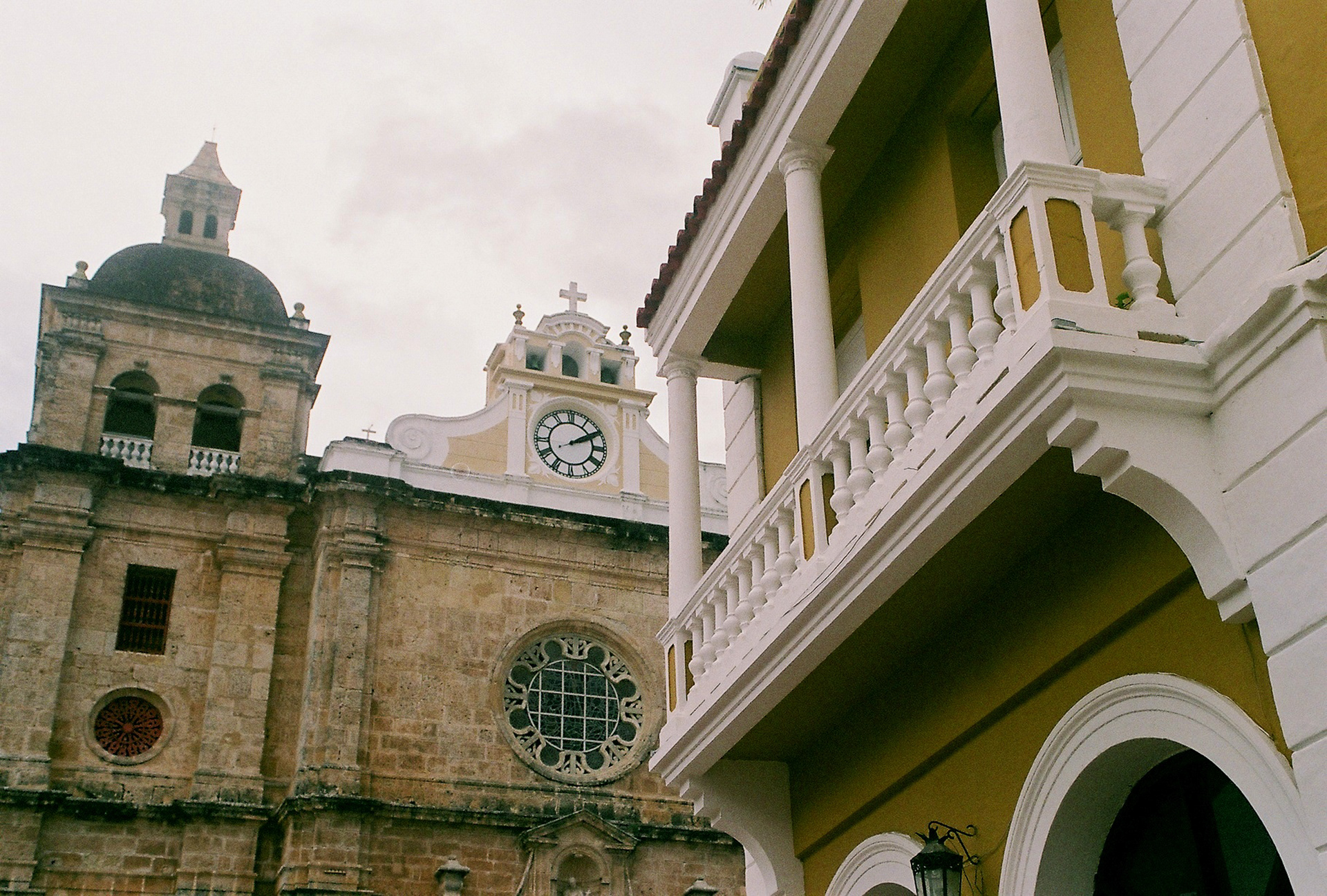 Architecture in Cartagena, Colombia. 2022.