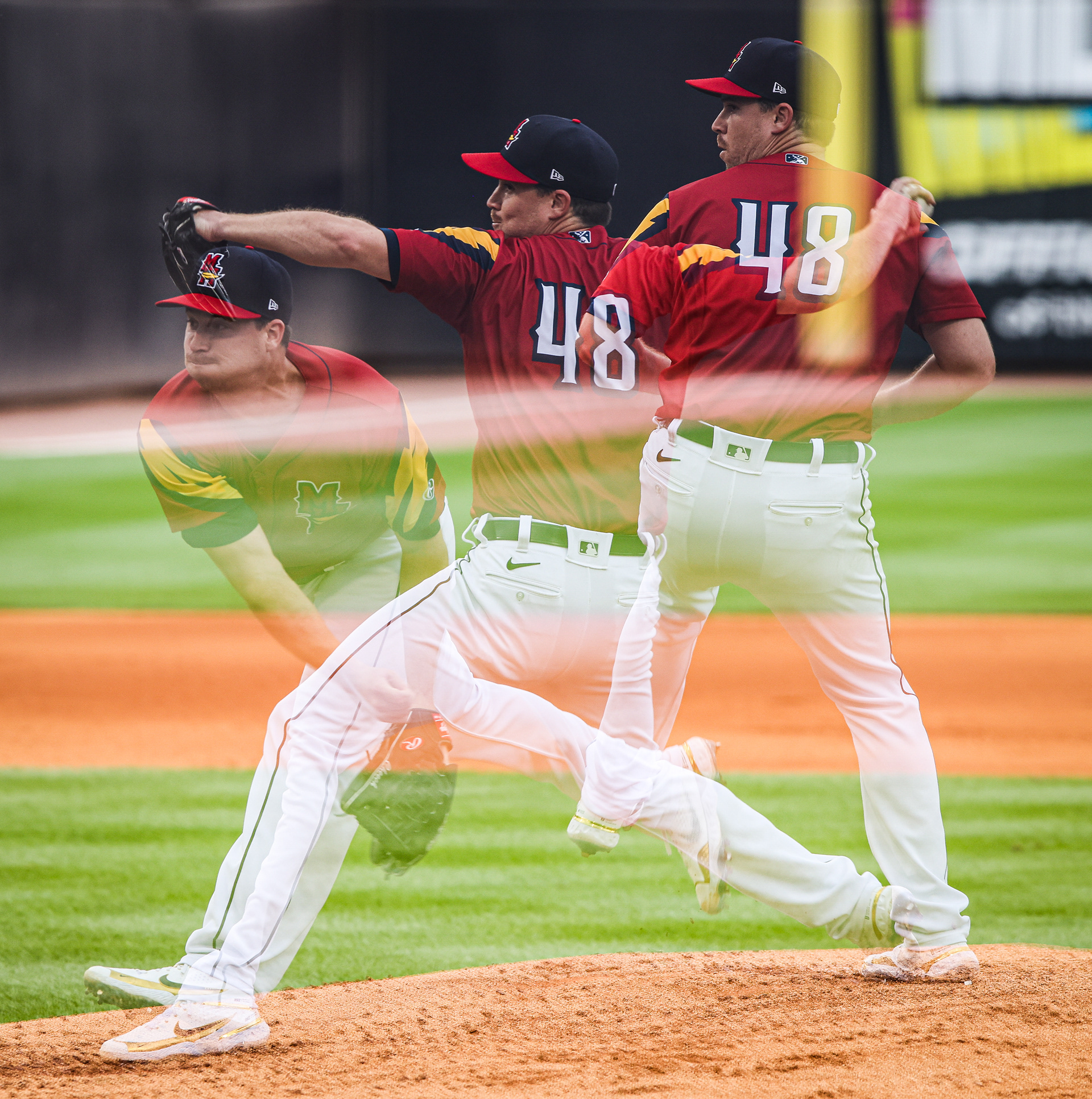 Toledo Mud Hens’s Chi Chi Gonzalez pitches the ball at Fifth Third Field in Toledo on Thursday, August 25, 2022. For Toledo Blade.