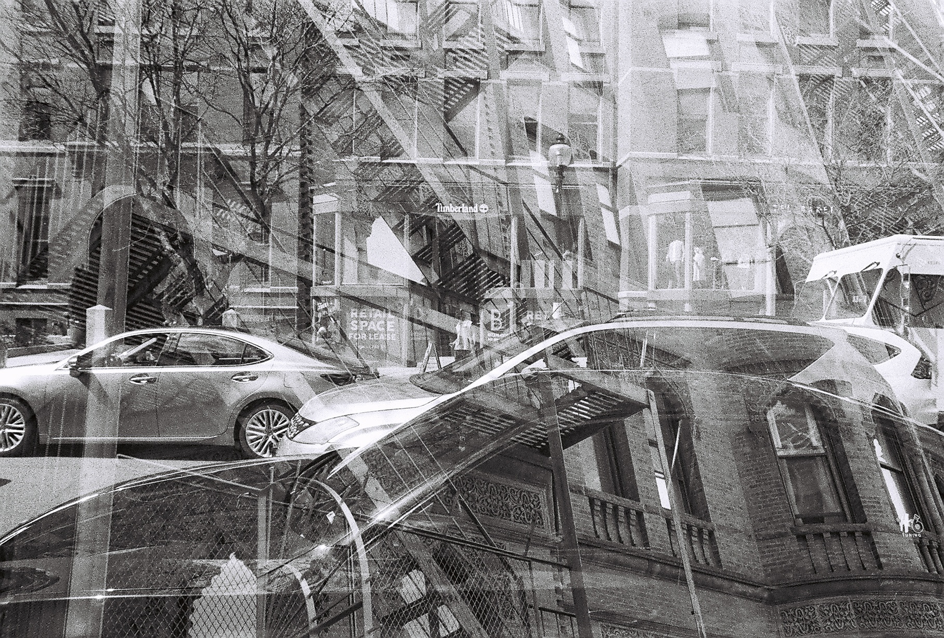 Boston, double exposure. 2021.