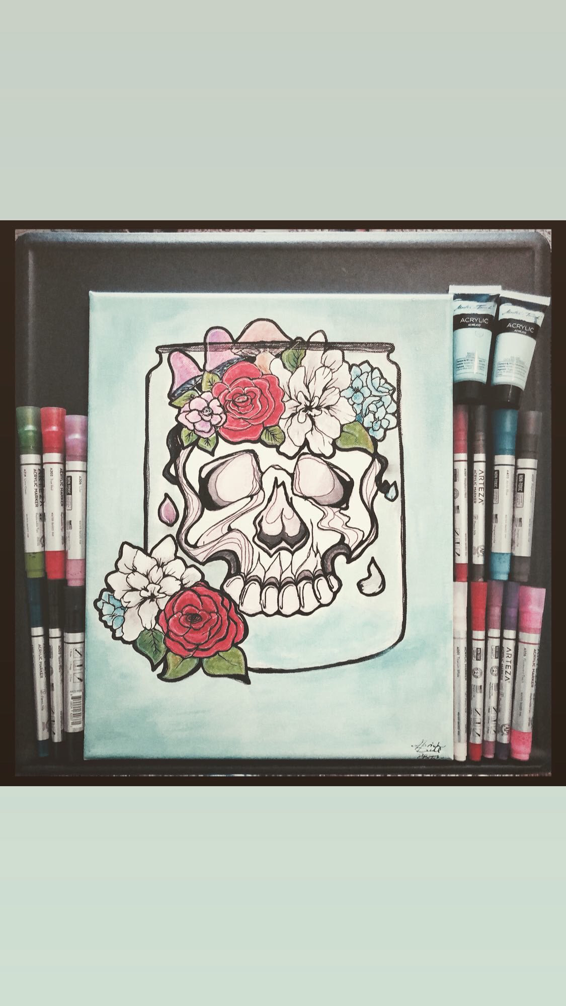 Skull Floral