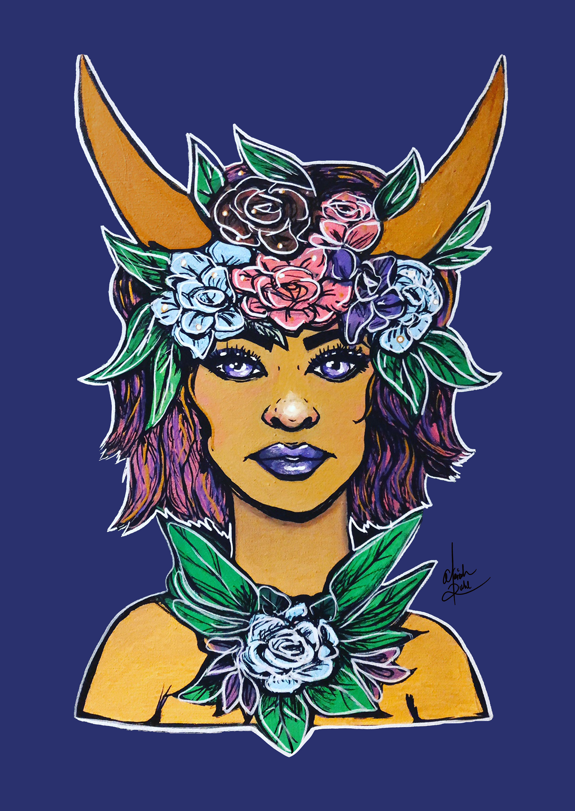 Horned Beauty