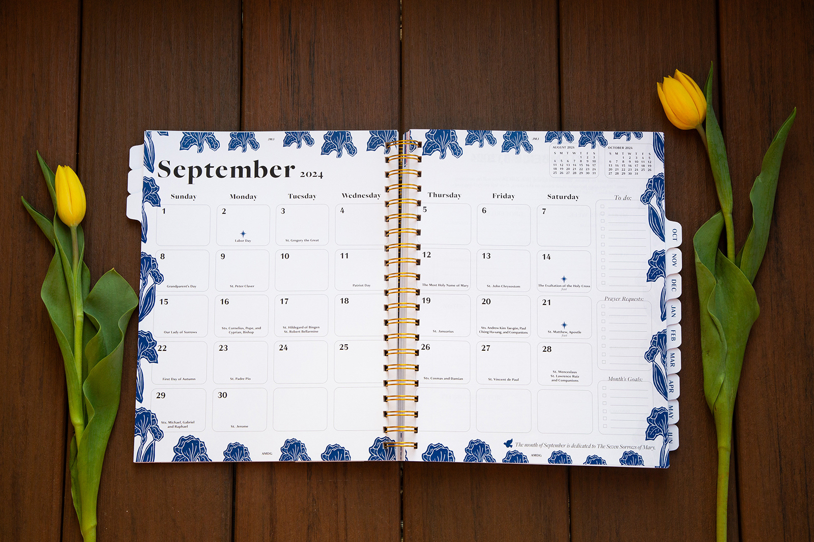 September Monthly Spread