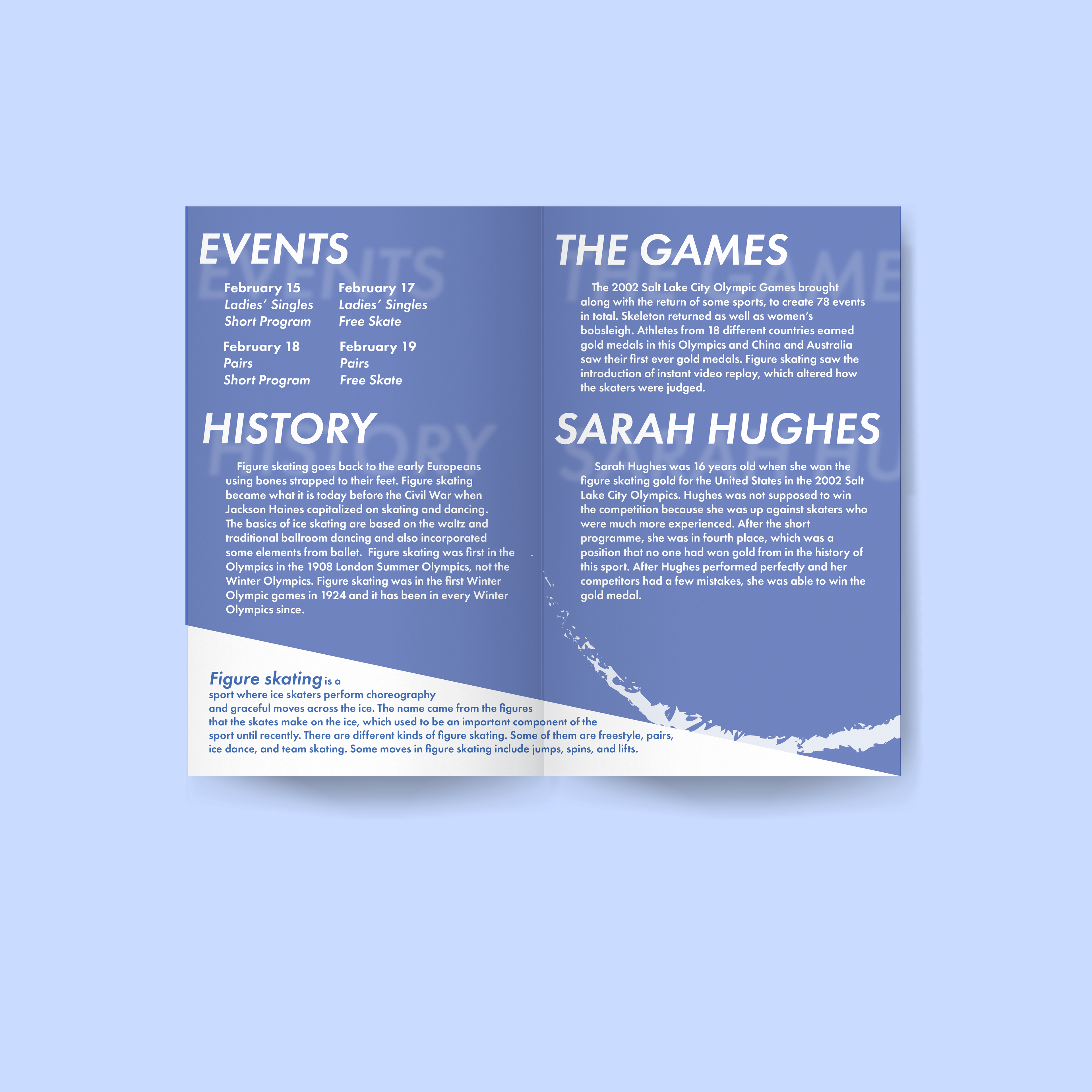 Spectator Guide Inside Spread