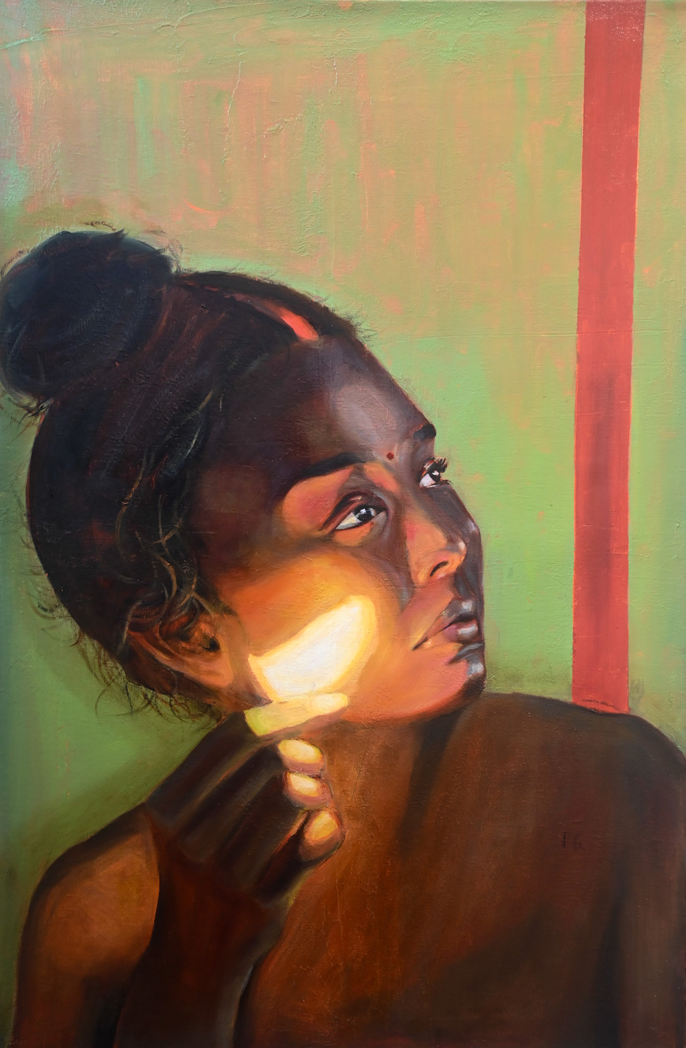 Hope, 2025, Oil on Linen; 36 x 24 inches
