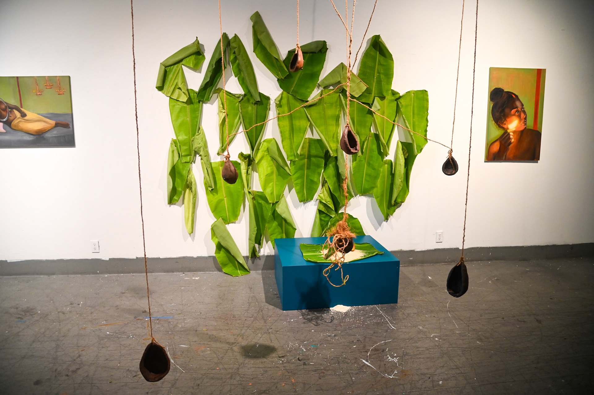 Golden Wounds (installation view), 2025