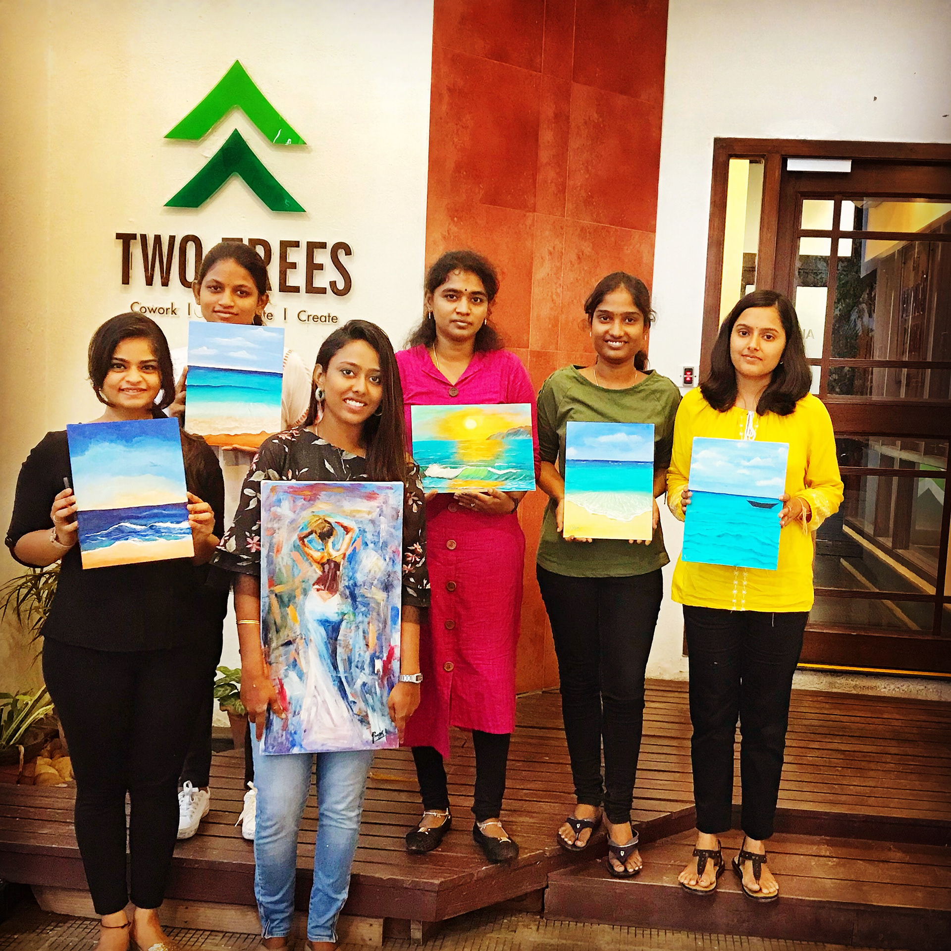 Landscape in Acrylics Workshop