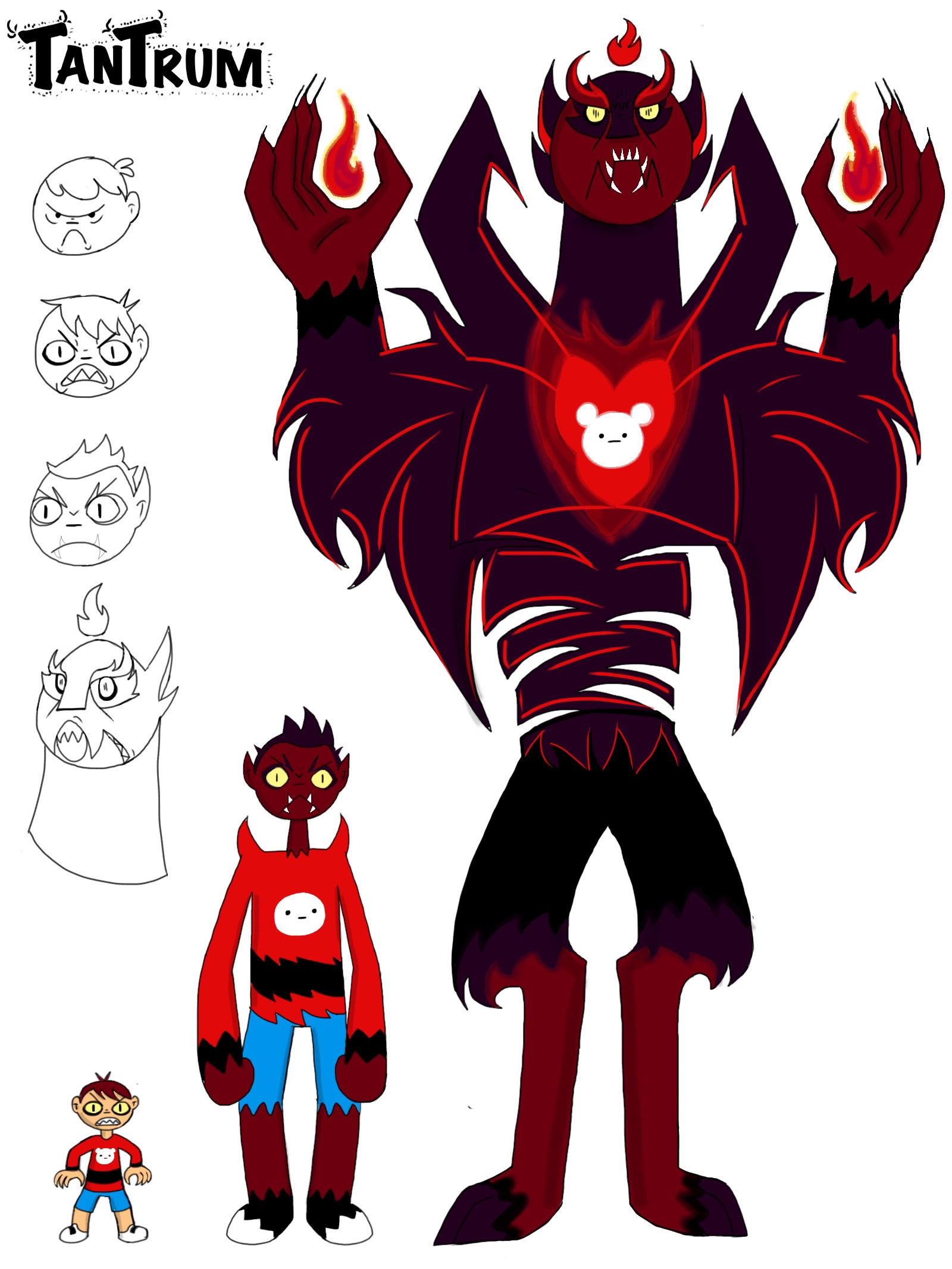 TANTRUM - Model Sheet