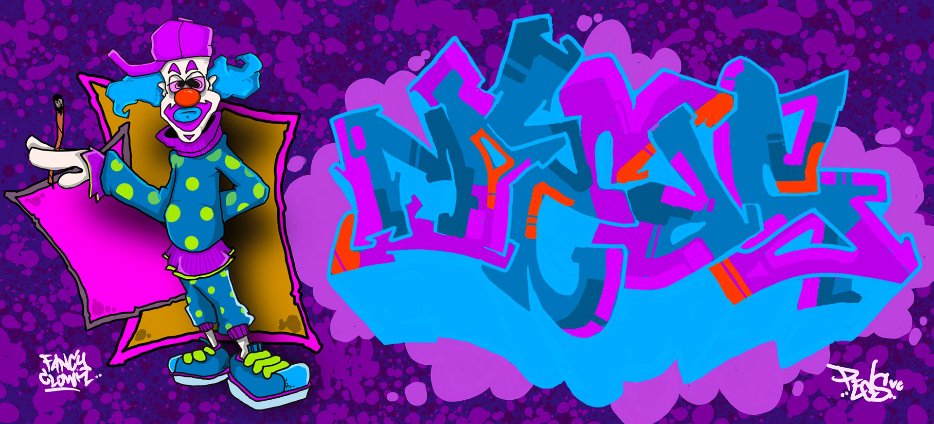 PEDS- FANCY CLOWN