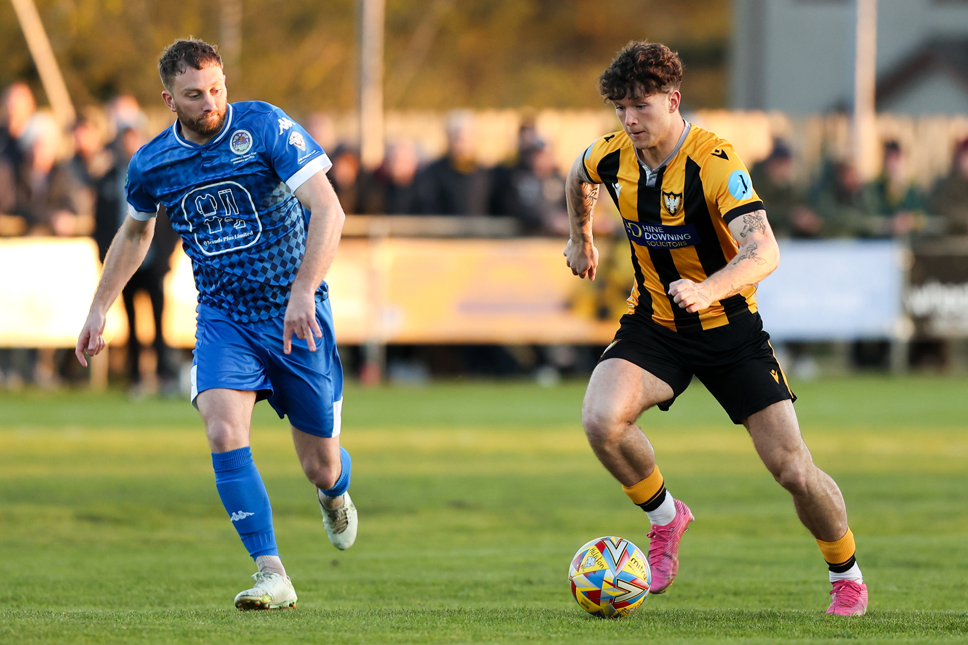 A series of matches photographed for Falmouth Town during their 23/24 season in the Premiere Division of the Western League. © Luke Williams, 2024. All rights reserved.