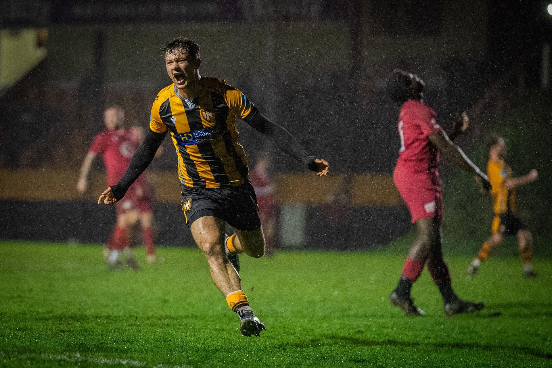 A series of matches photographed for Falmouth Town during their 23/24 season in the Premiere Division of the Western League. © Luke Williams, 2024. All rights reserved.