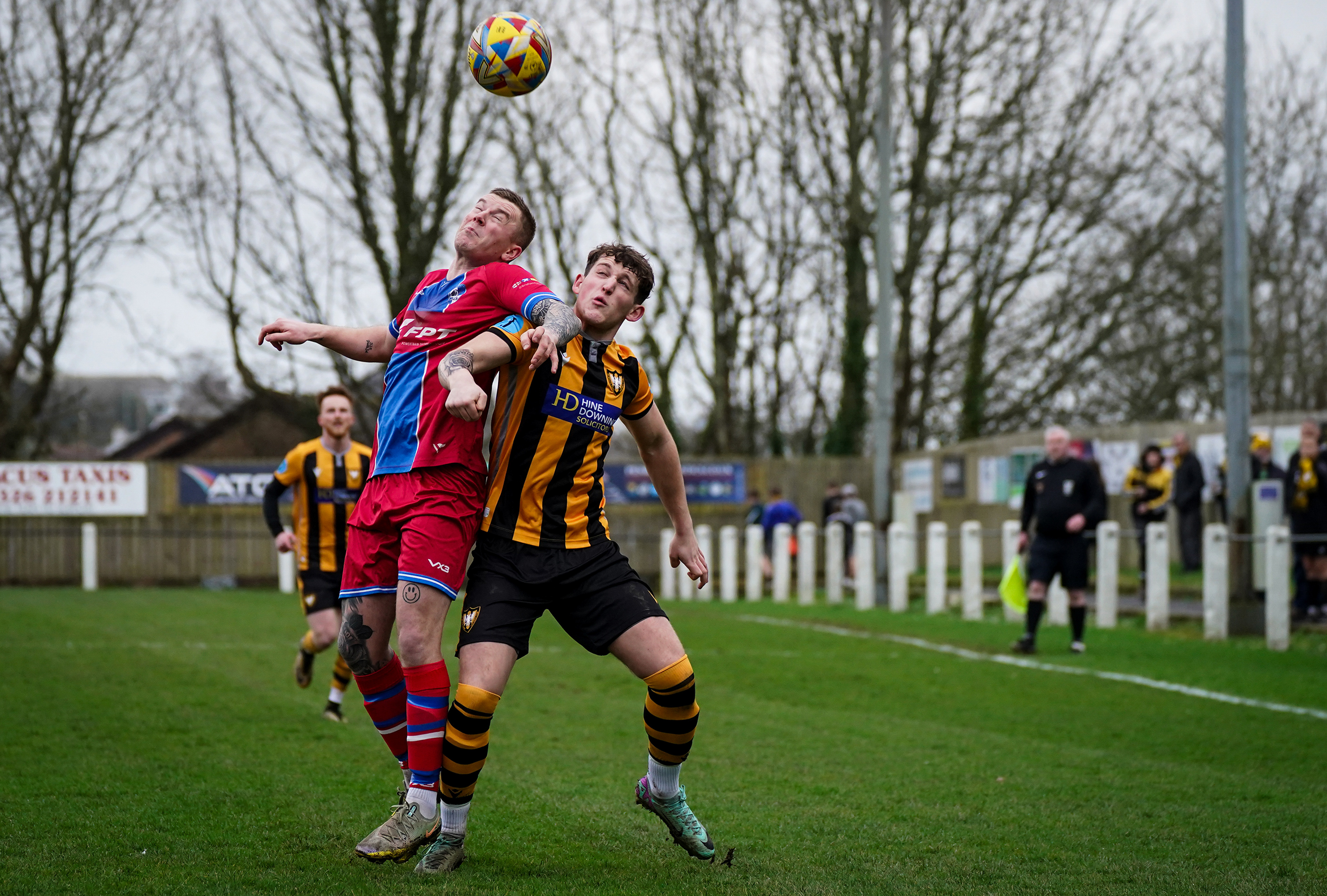 A series of matches photographed for Falmouth Town during their 23/24 season in the Premiere Division of the Western League. © Luke Williams, 2024. All rights reserved.