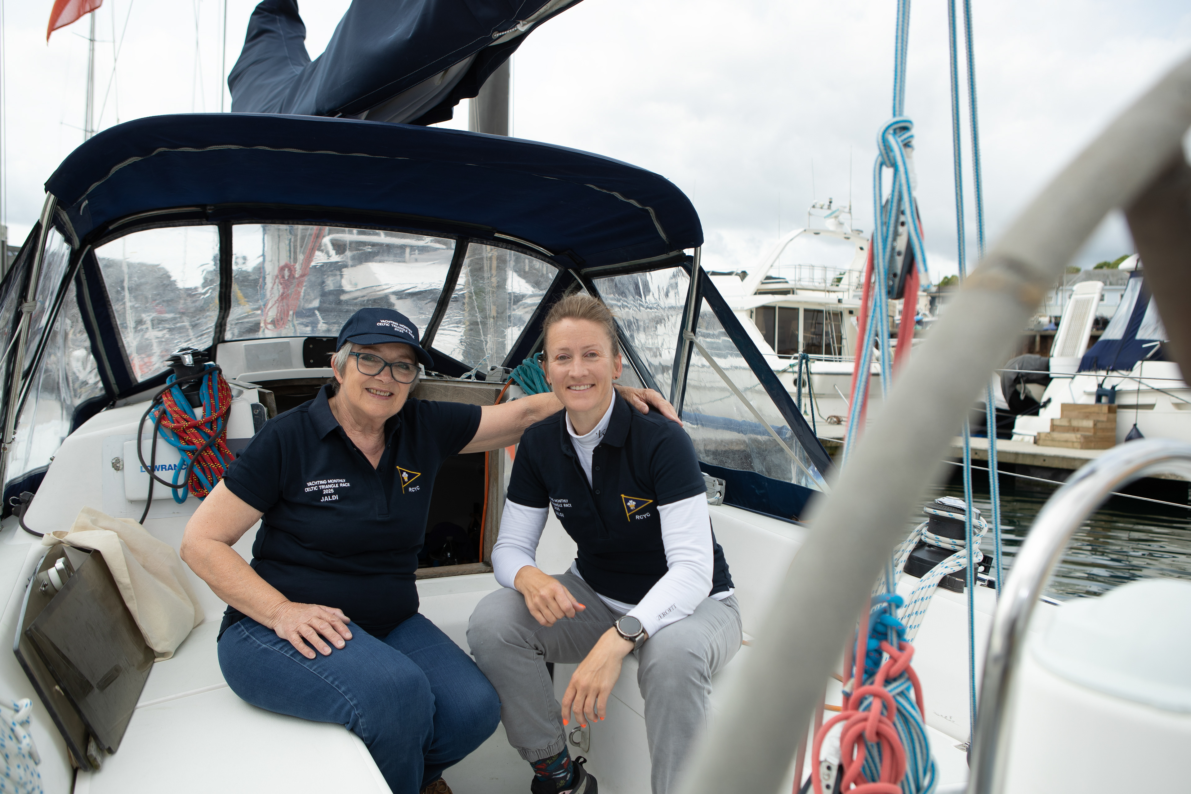 A piece of work shot for Yachting Monthly Magazine covering the Celtic Triangle Race, the first leg of the race set off from Pendennis Point in Cornwall headed for Kinsale.