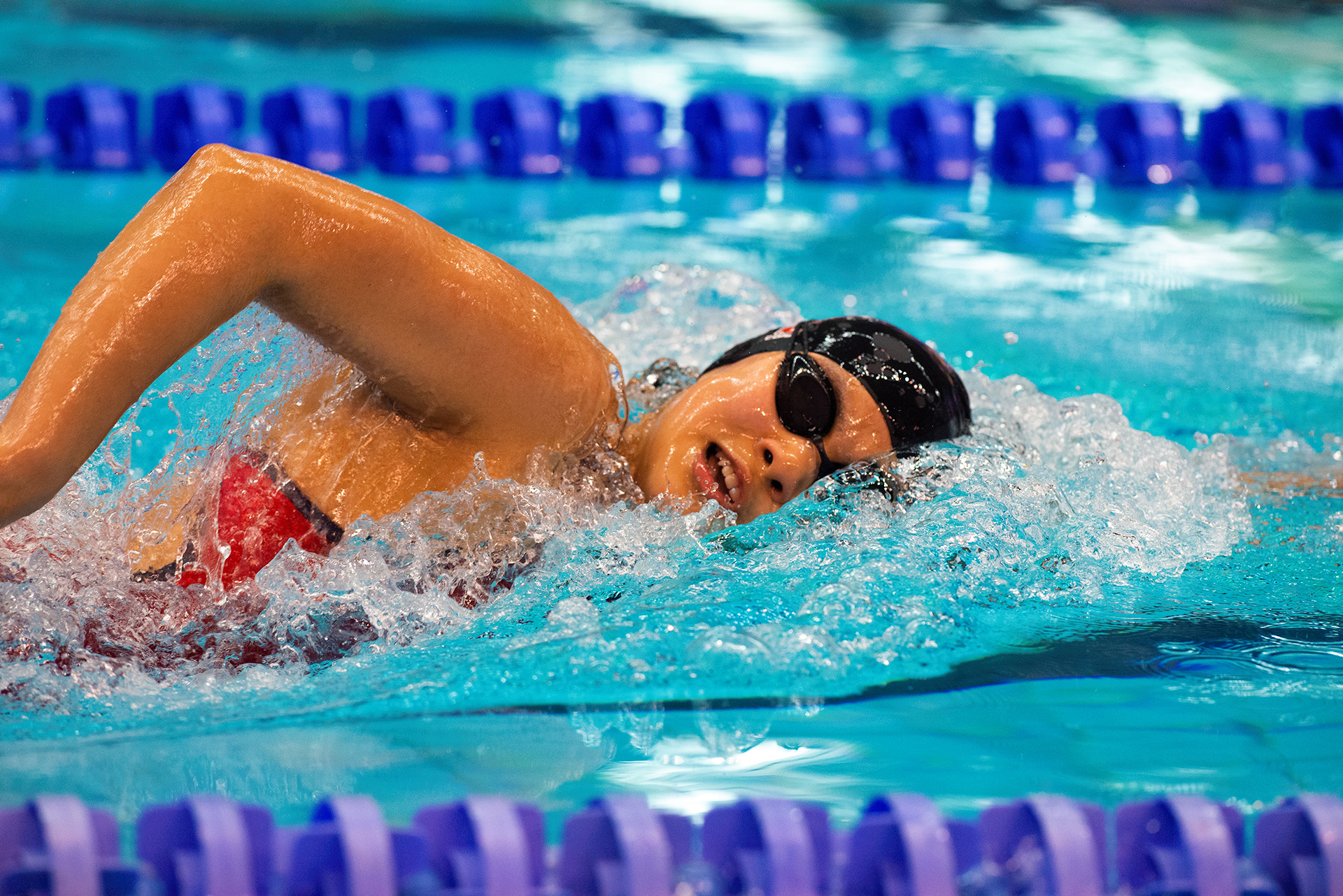 Poolside action captured during the British Summer Championships at Ponds Forge International Sports Centre, Sheffield. © Luke Williams, 2023. All rights reserved.