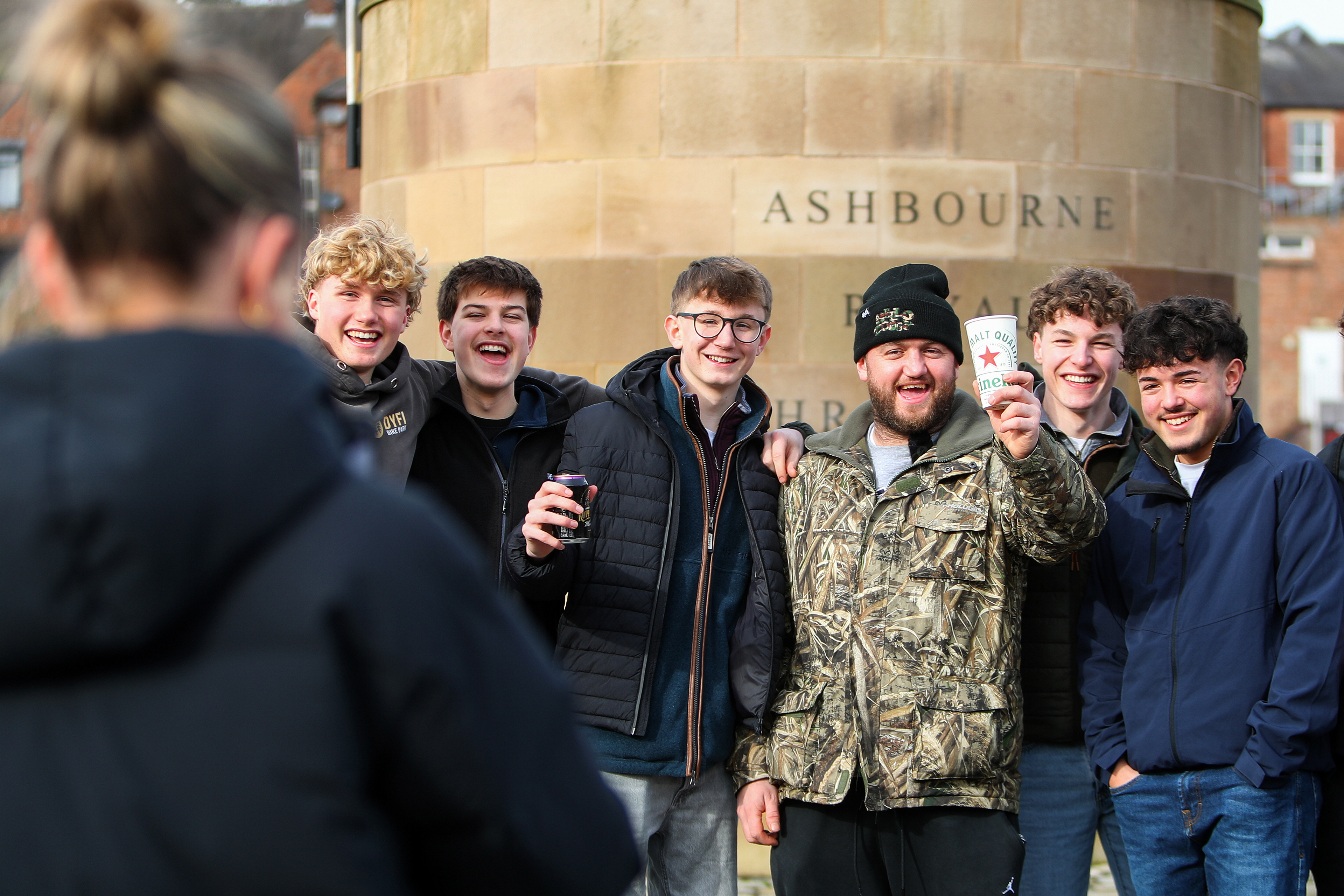 Tuesday 17th February 2026: Players wrestle for possession during the annual Royal Shrovetide Football match, a centuries-old tradition played across the town on Shrove Tuesday and Ash Wednesday. © Luke Williams, 2026. All rights reserved.