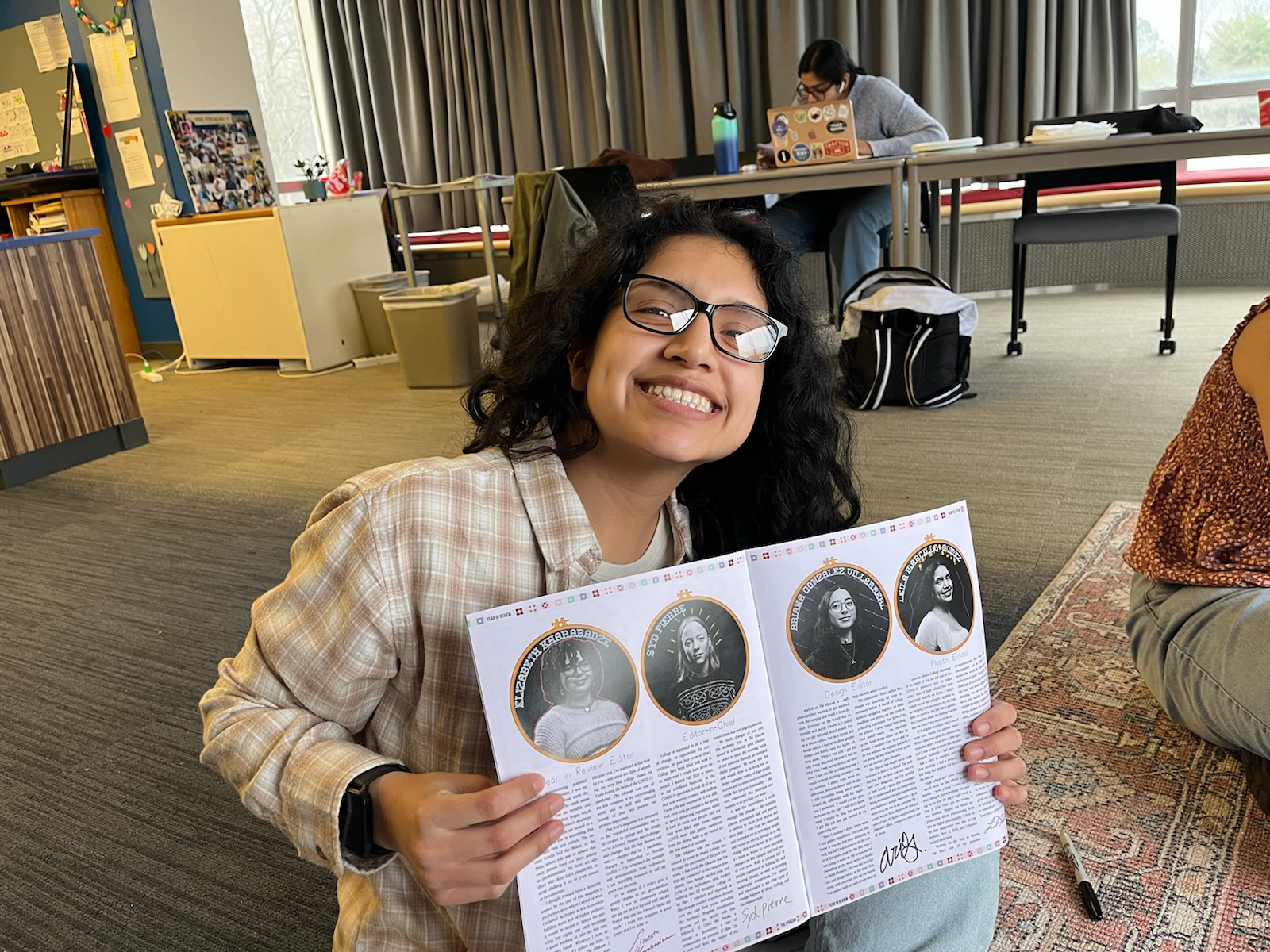 Receiving the proofs