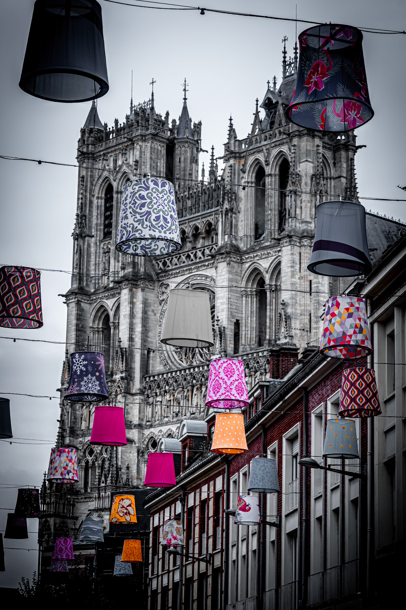 Cathédrale d'Amiens Vue de la rue Desevel