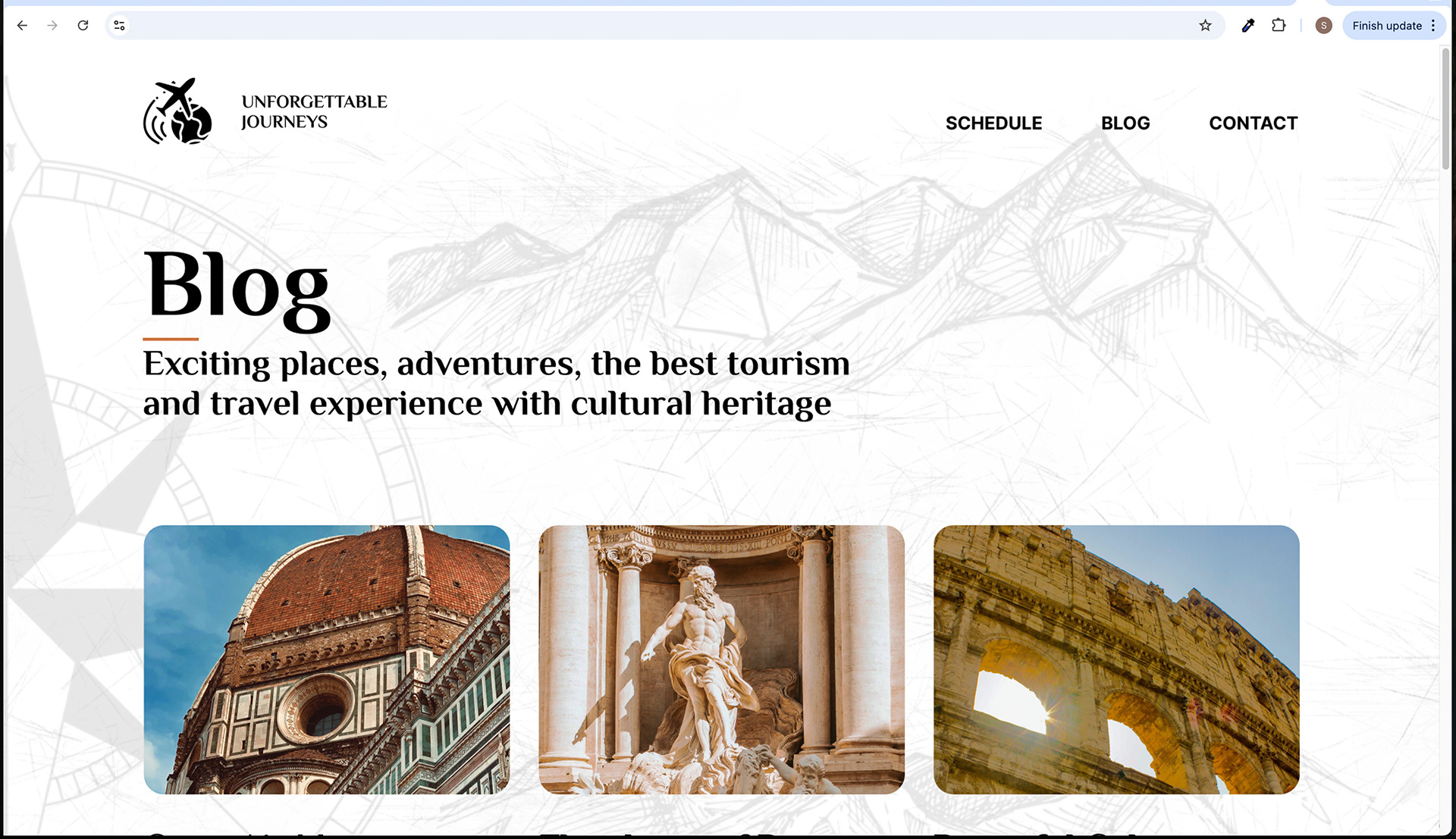 Blog Screen