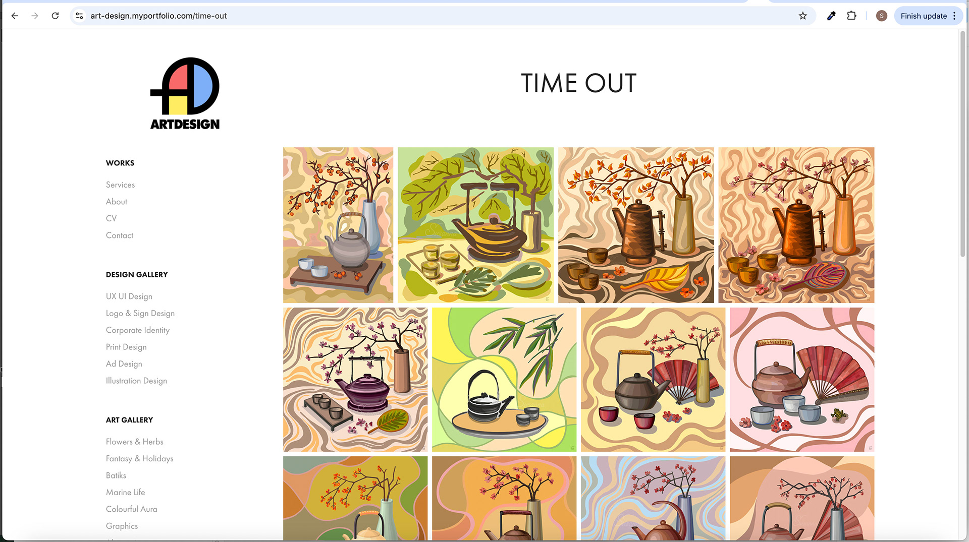 ART GALLERY Subpage