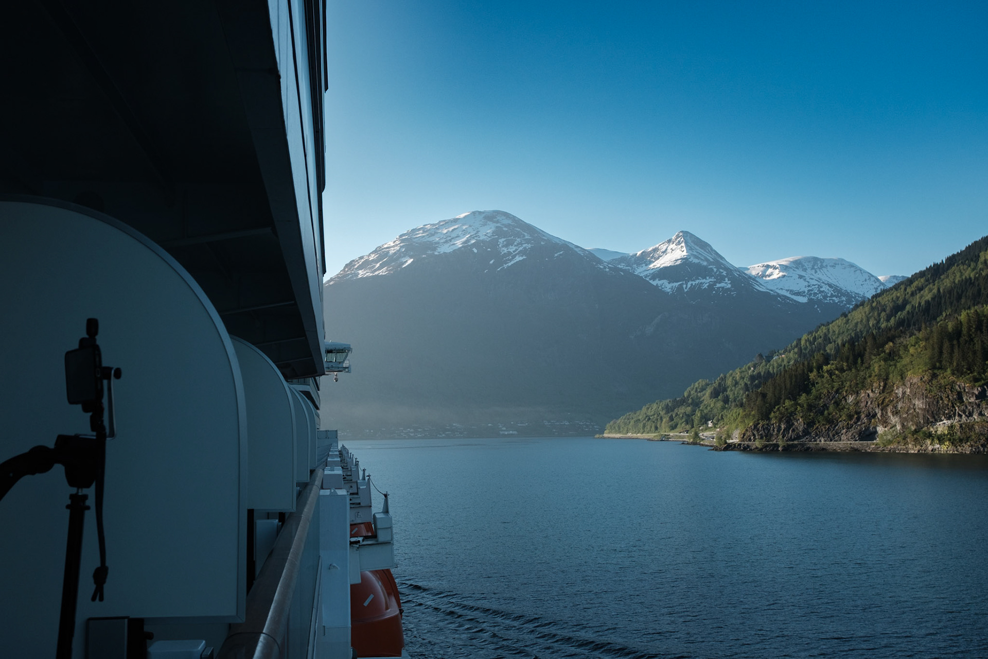 Sailing in to Olden - Fuji X100IV - digital or film?