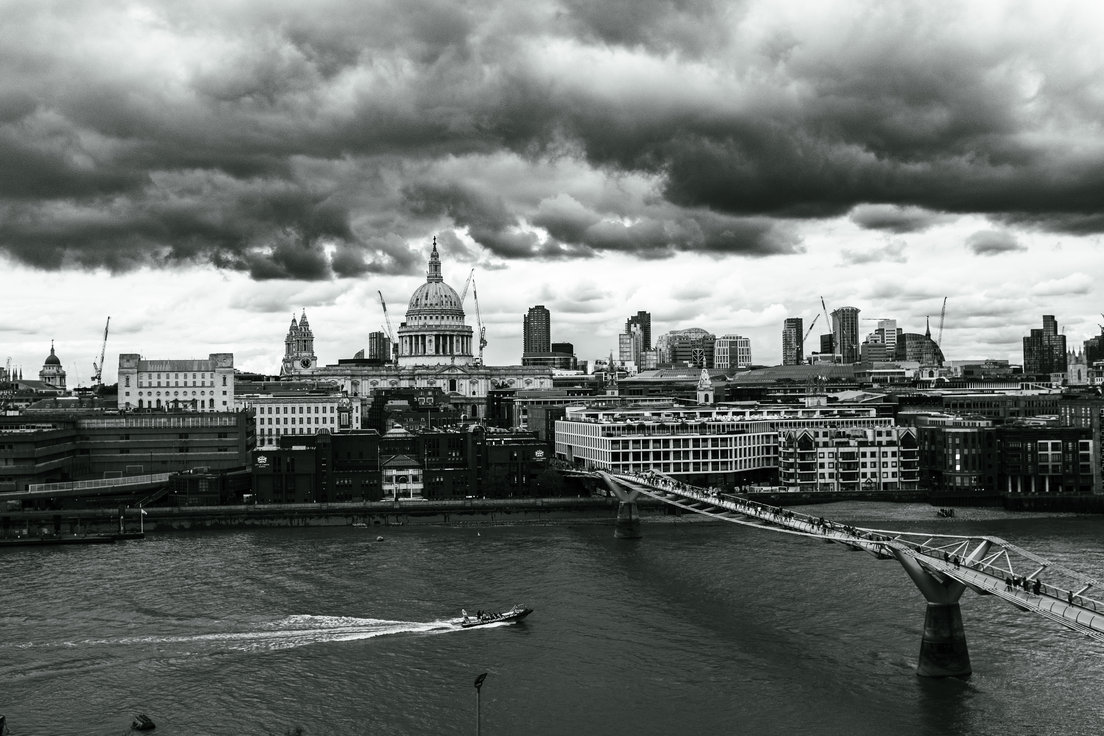 The view from the Tate Modern