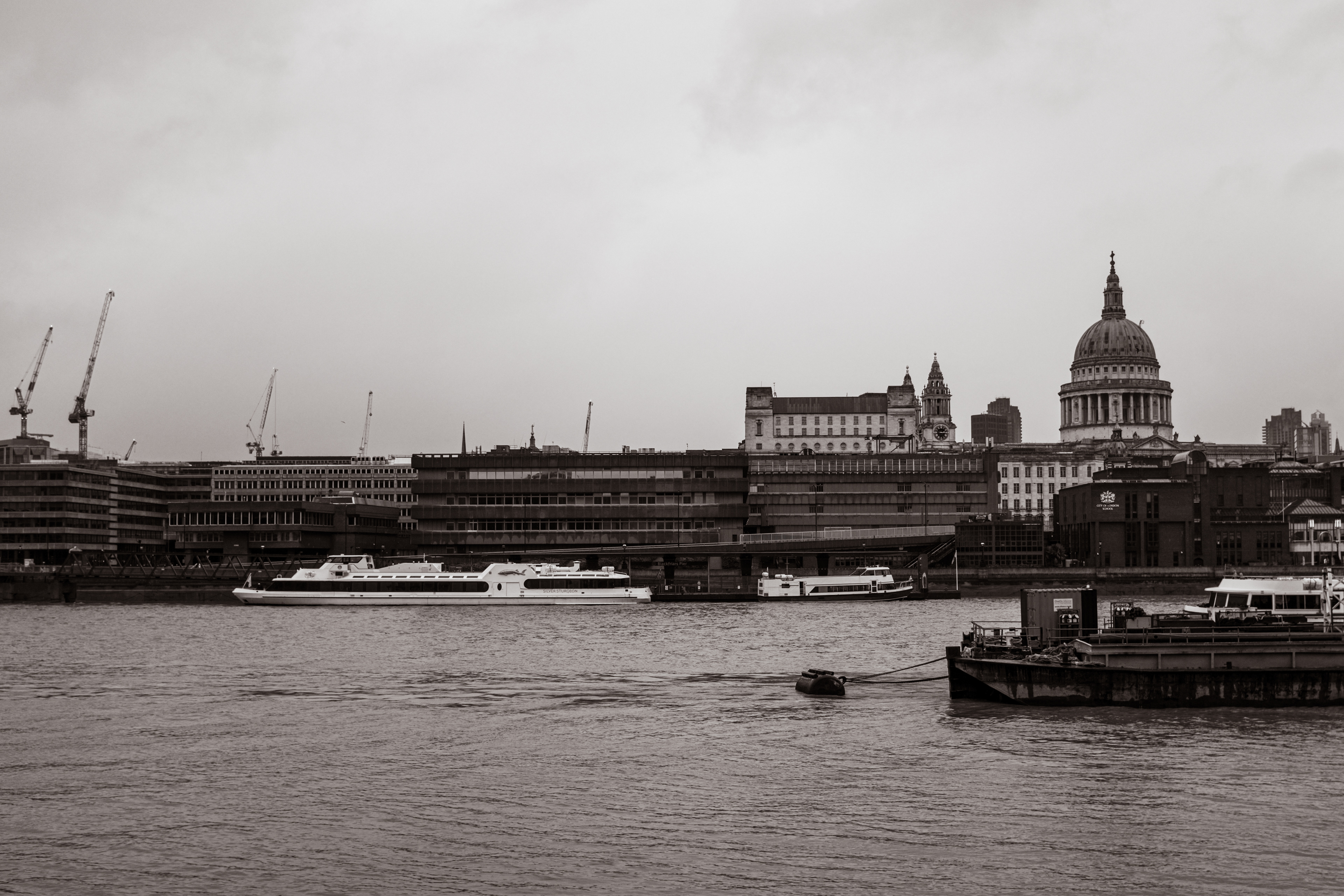 St Paul's and the riverside