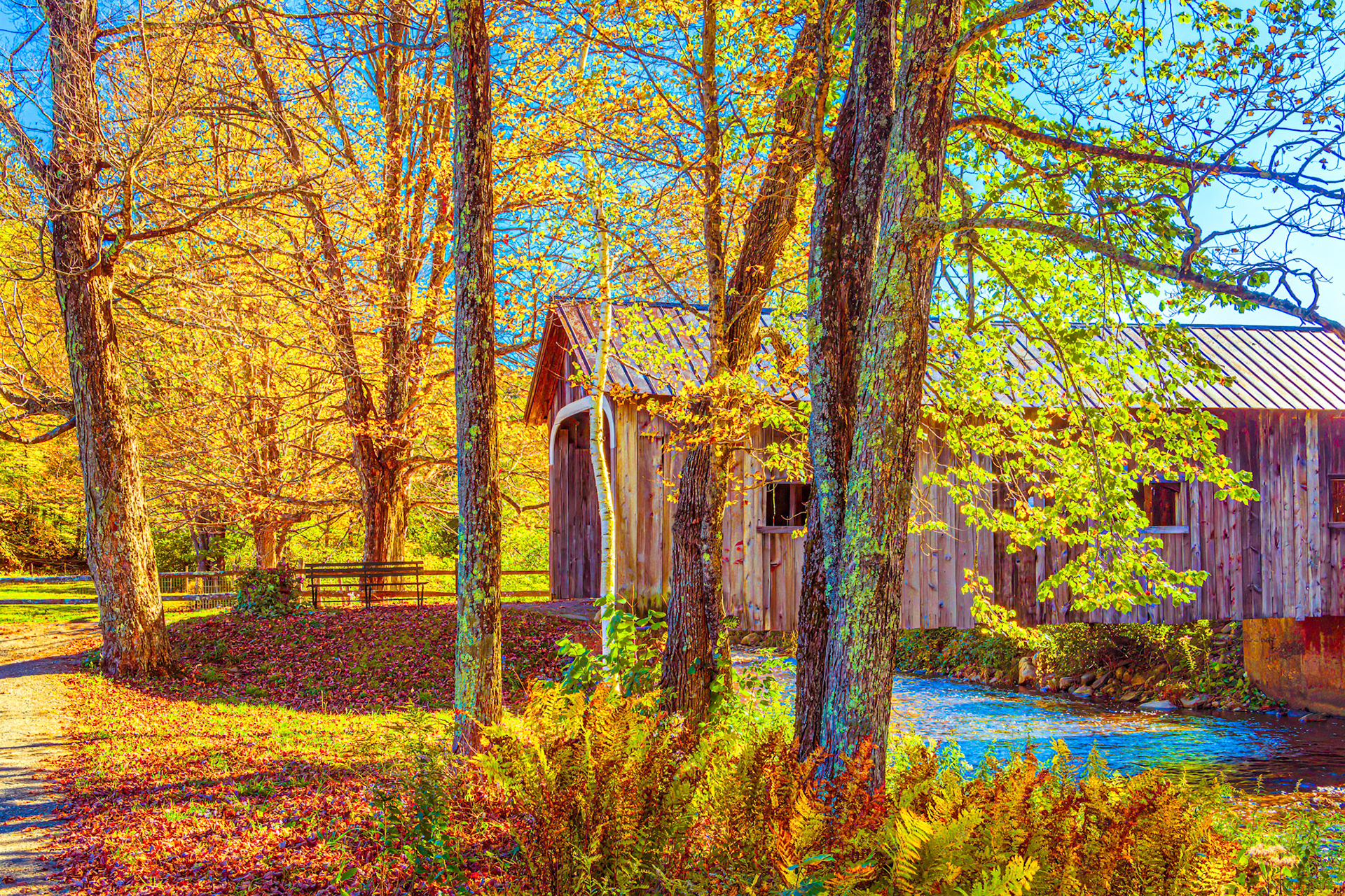 Cheddar Bridge on Townsend Rd.