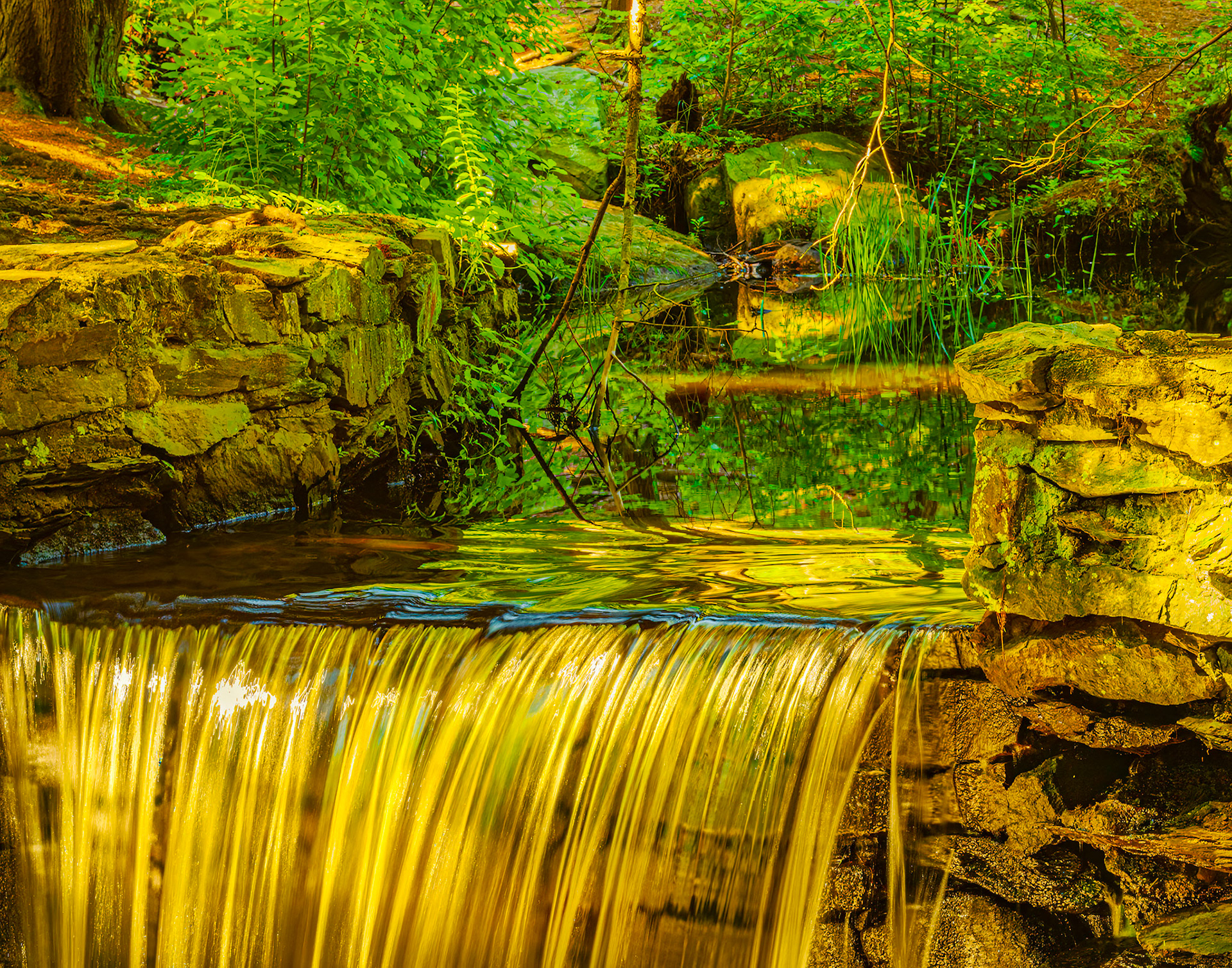 Broadmore waterfall