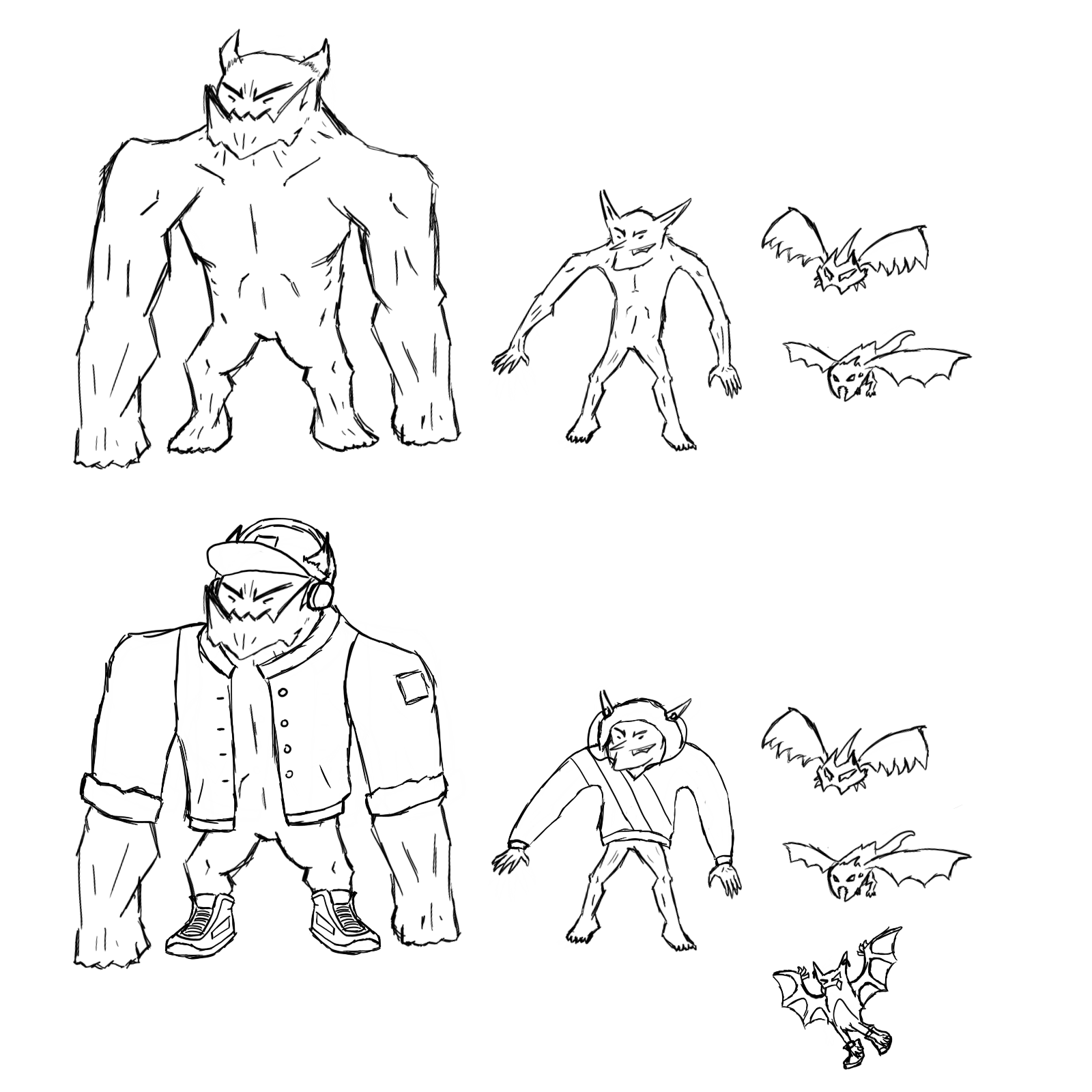 monsters from Beat Knight