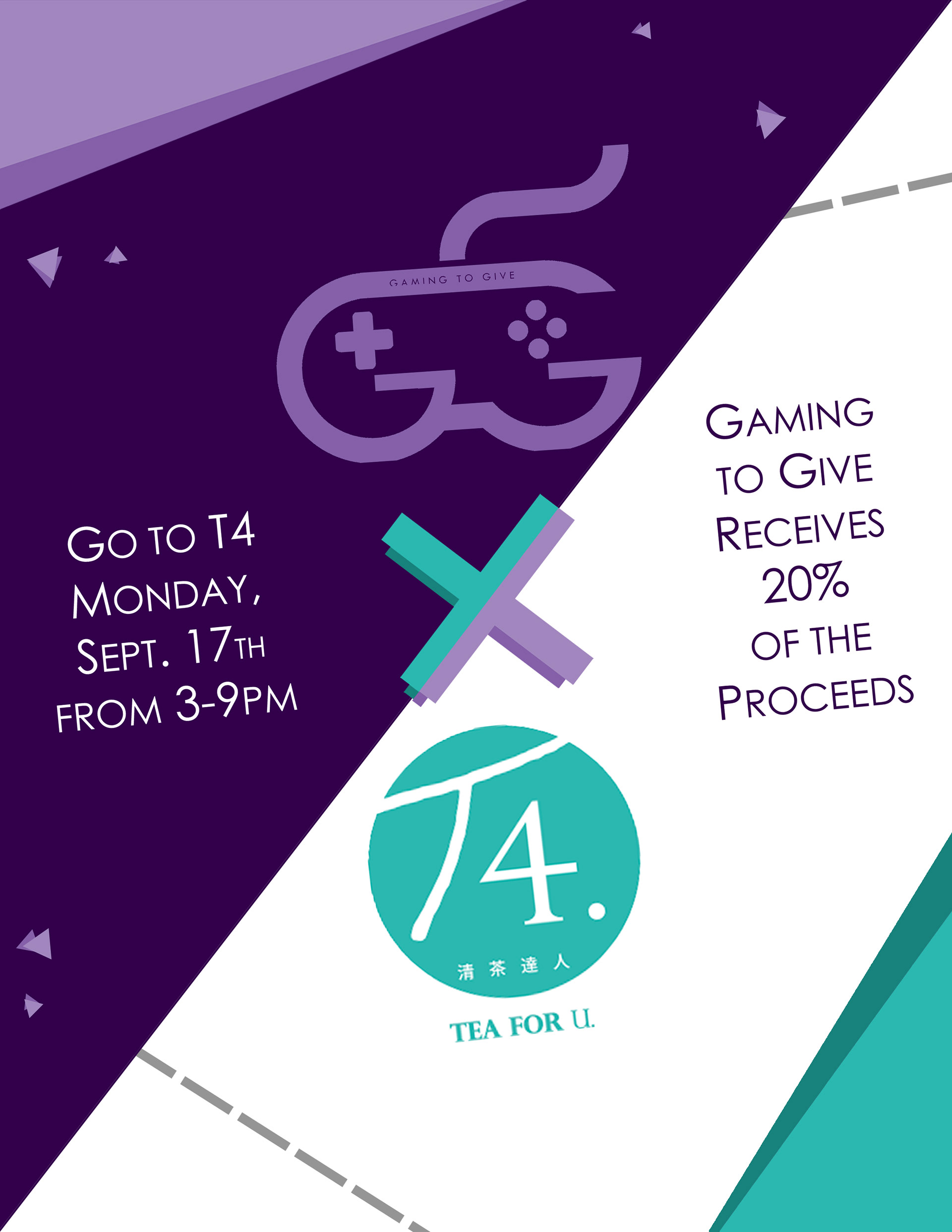 Fundraiser flyer