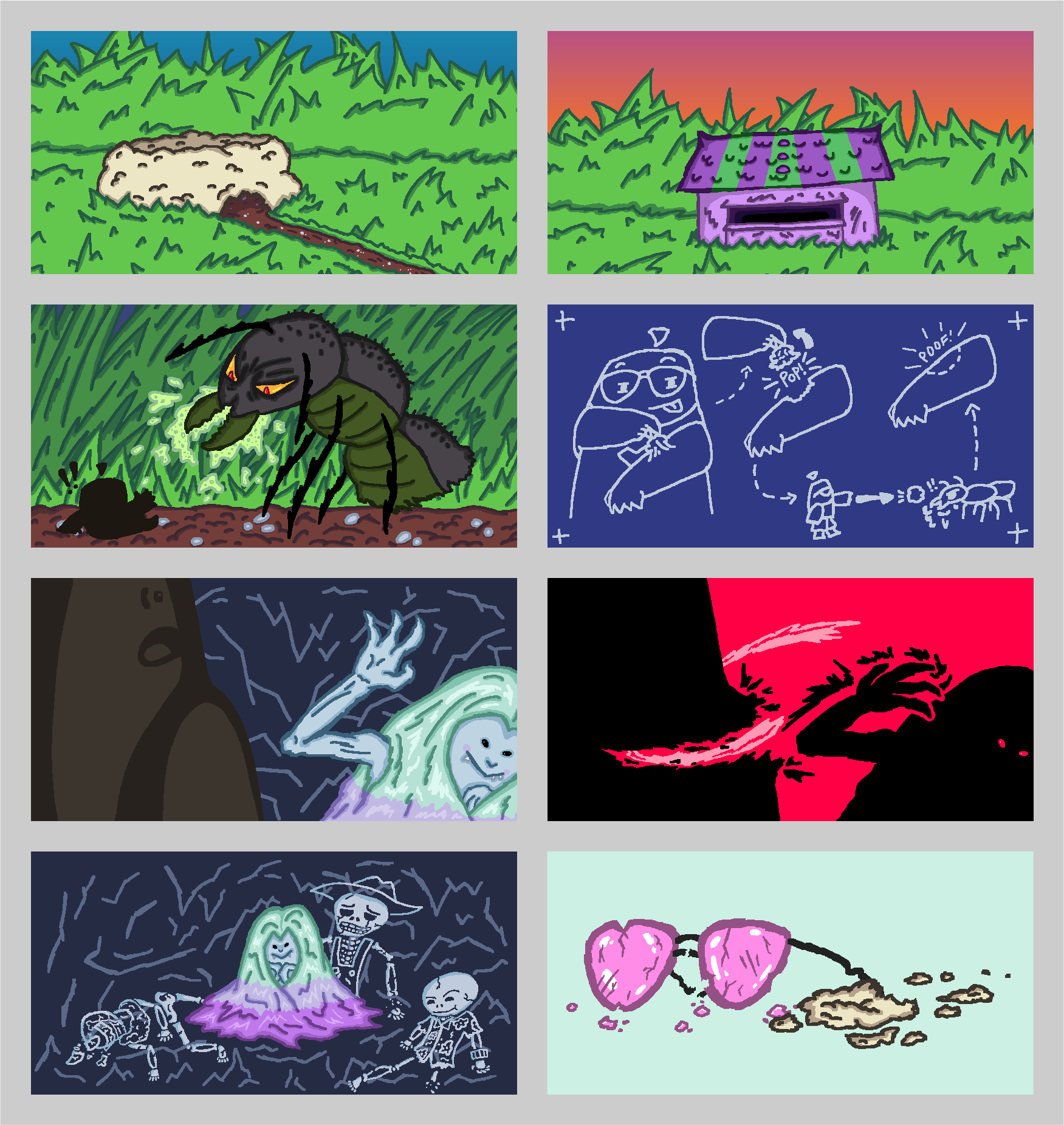 Cutscene art