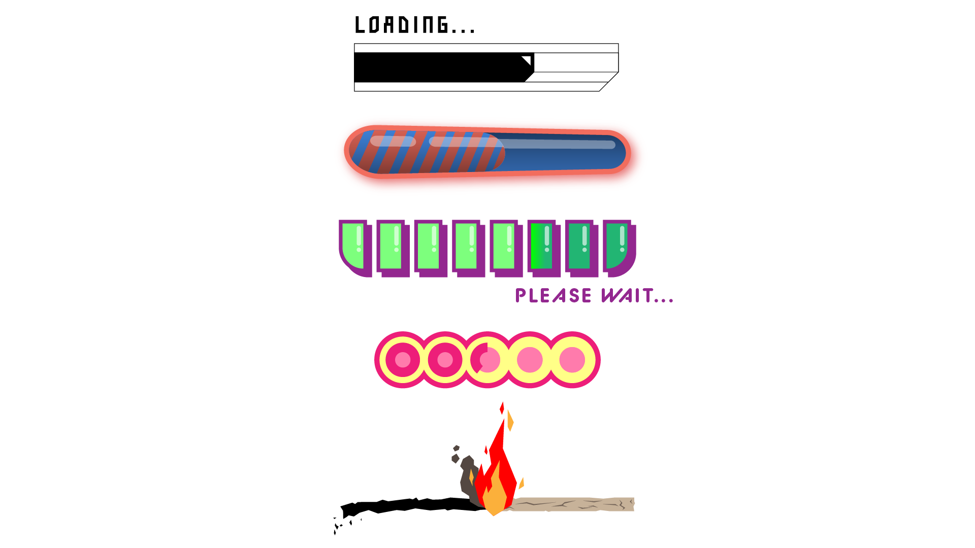 Loading bar concepts (Sep 2023)