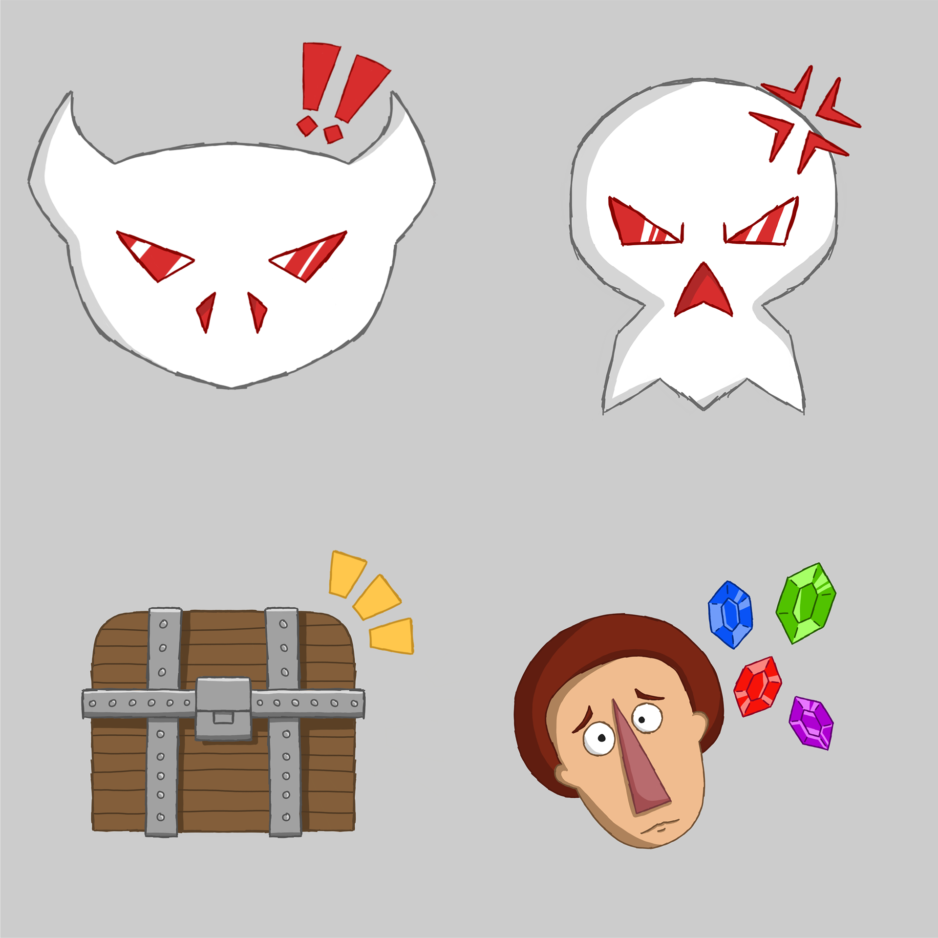Tile/card back icons