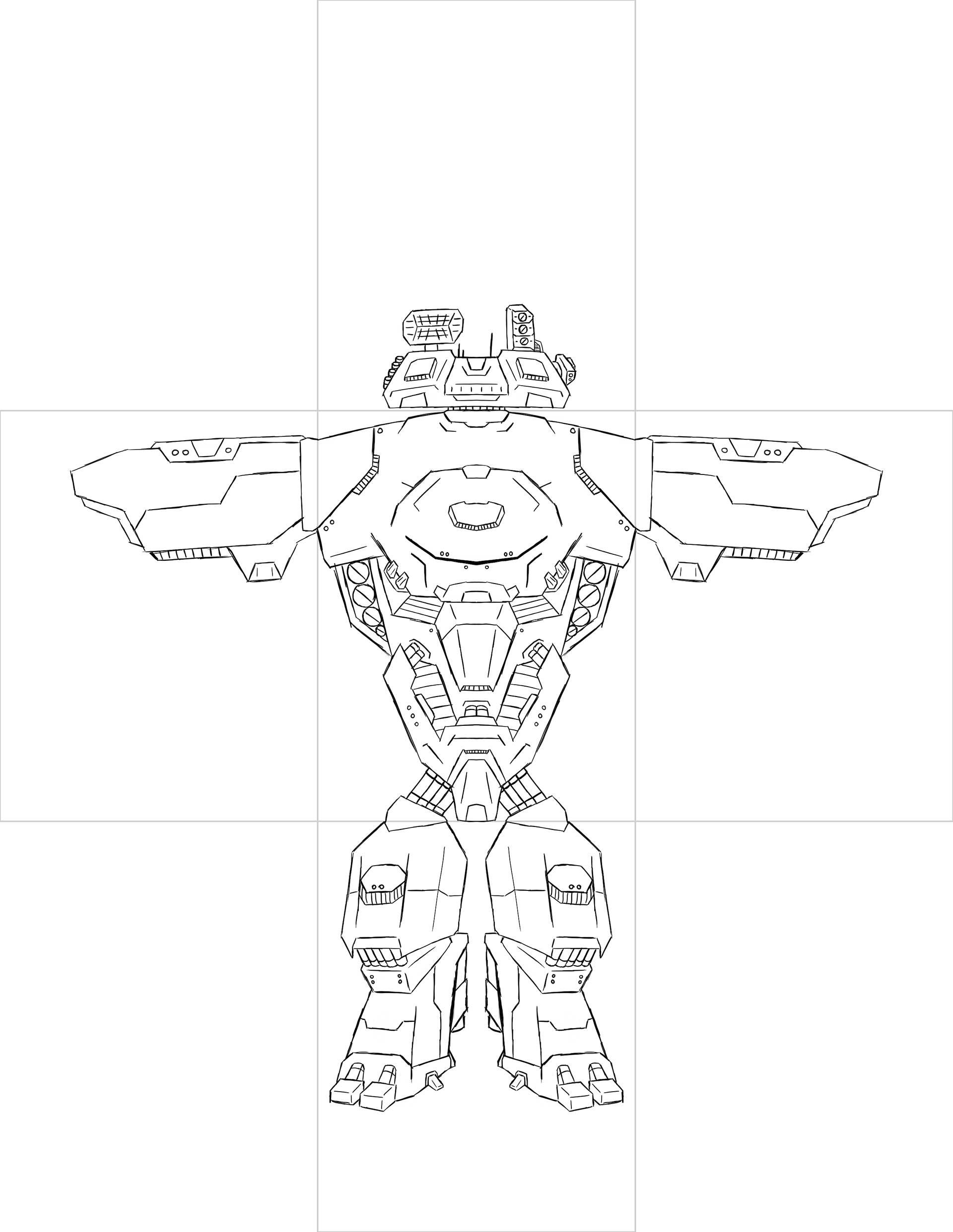 Metal Gear-inspired mech