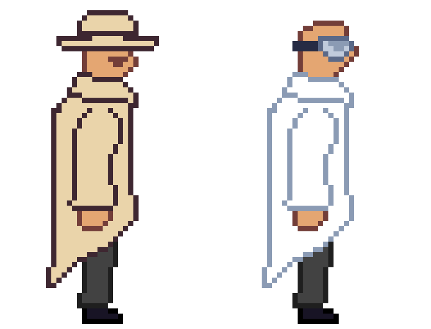 Redrawn NPCs