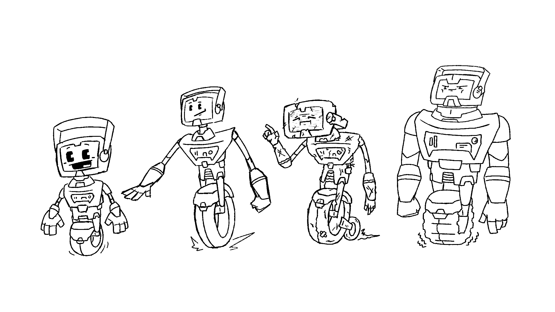 original robot character and variations (Nov 2024)
