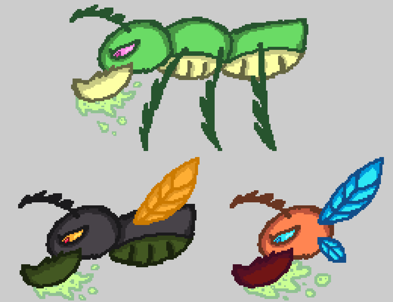 Enemy sprites