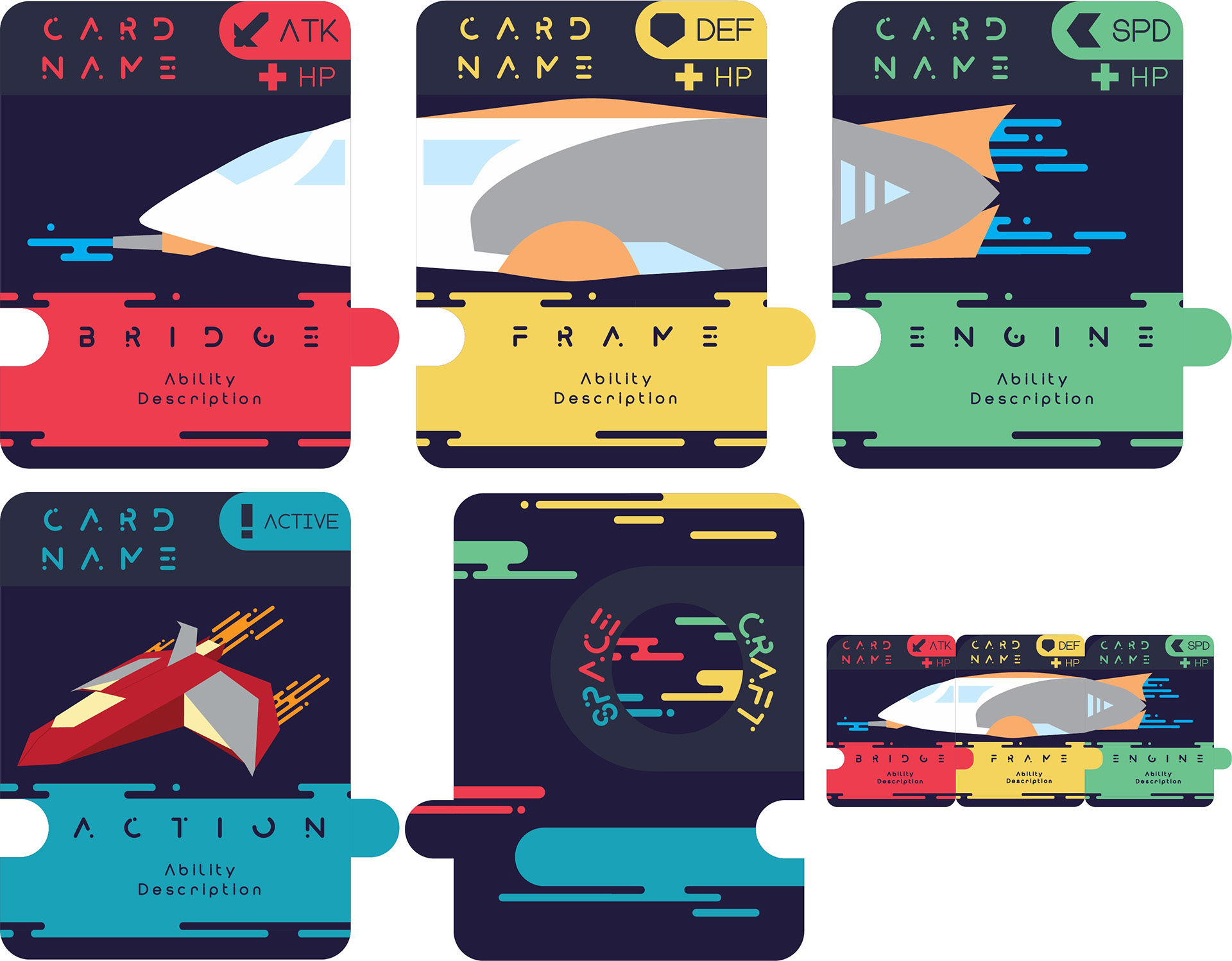 Final card design template
