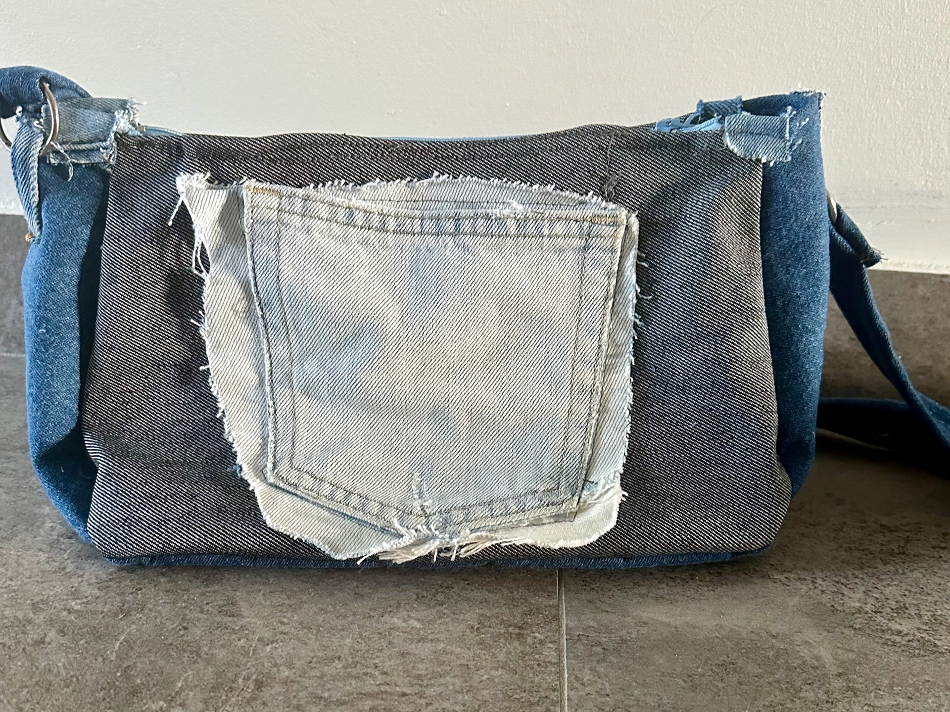Multi denim crossbody