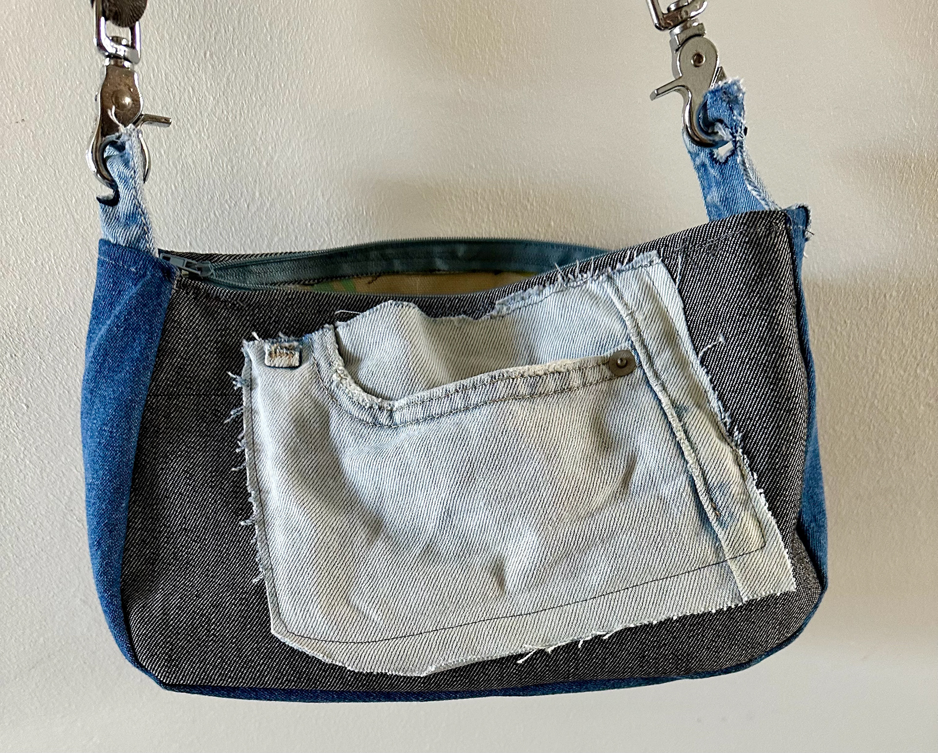 Multi denim crossbody