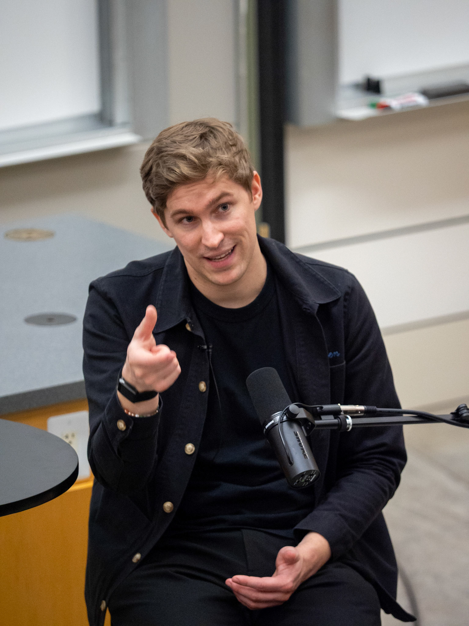 Co-founder of ElevenLabs Mati Staniszewski.