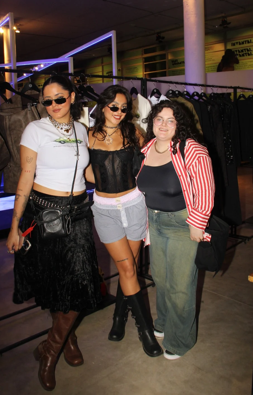 Me and some of Vintage’s team at the pop up